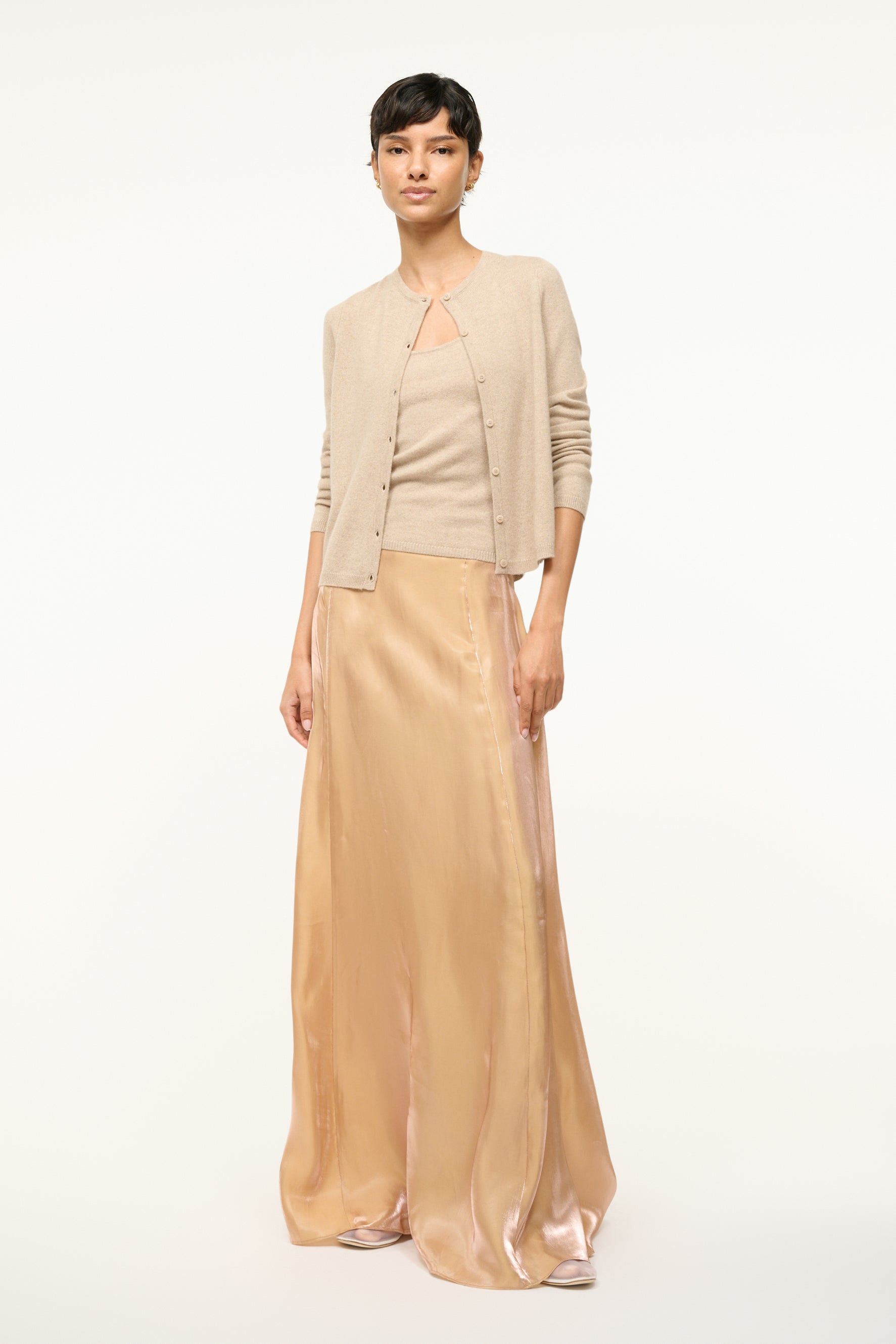 Vincenzo Skirt in Rose Gold