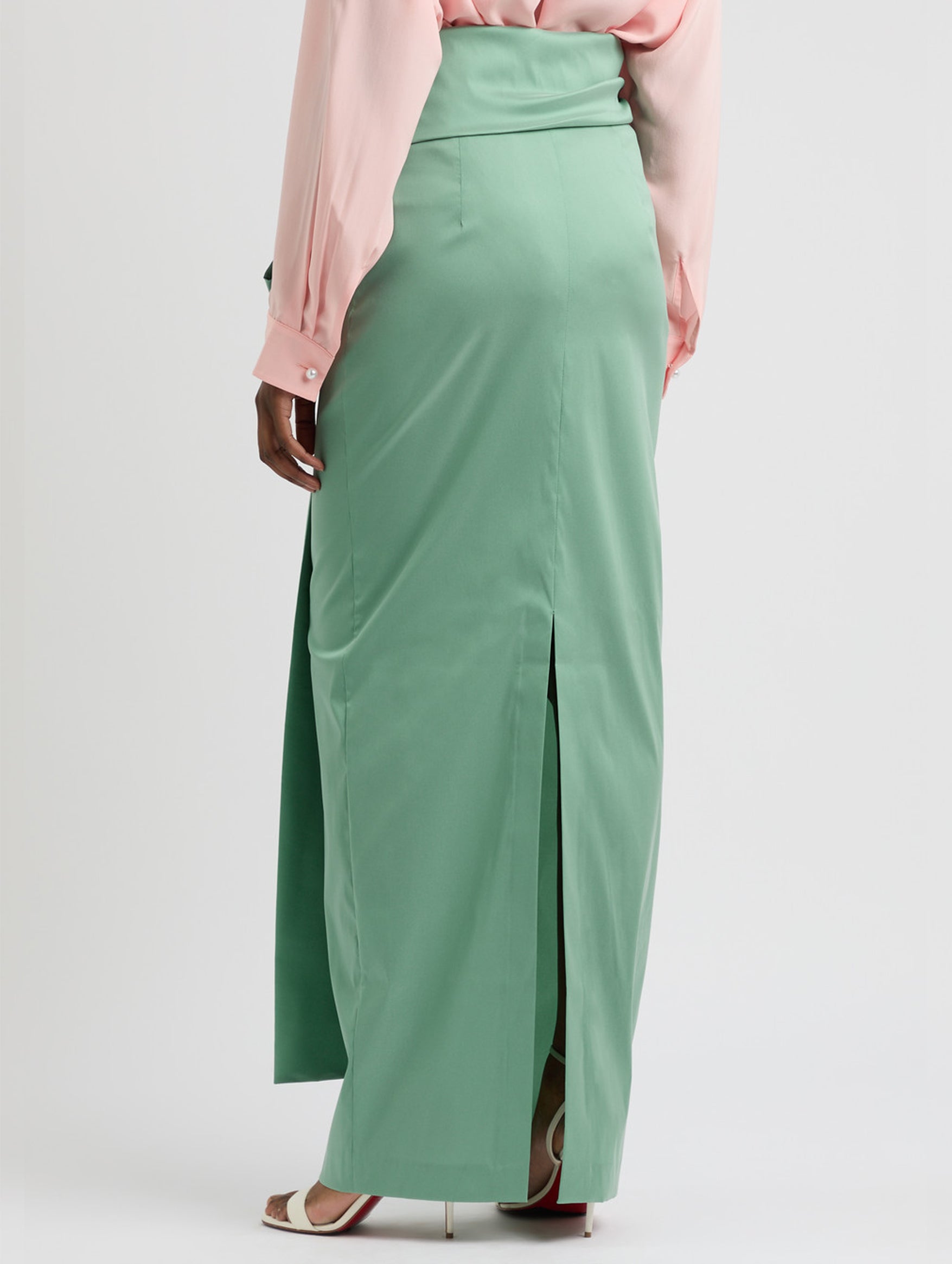 Bernard Skirt in 70s Green