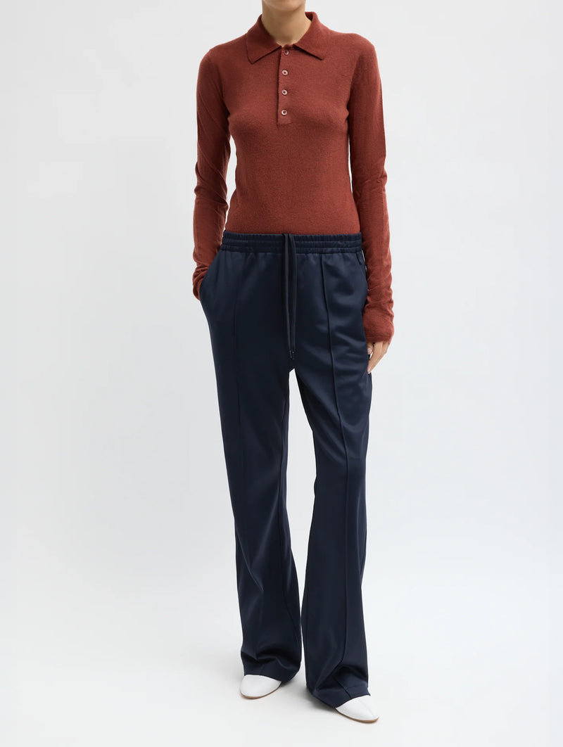 Active Knit Scottie Jogger in Navy