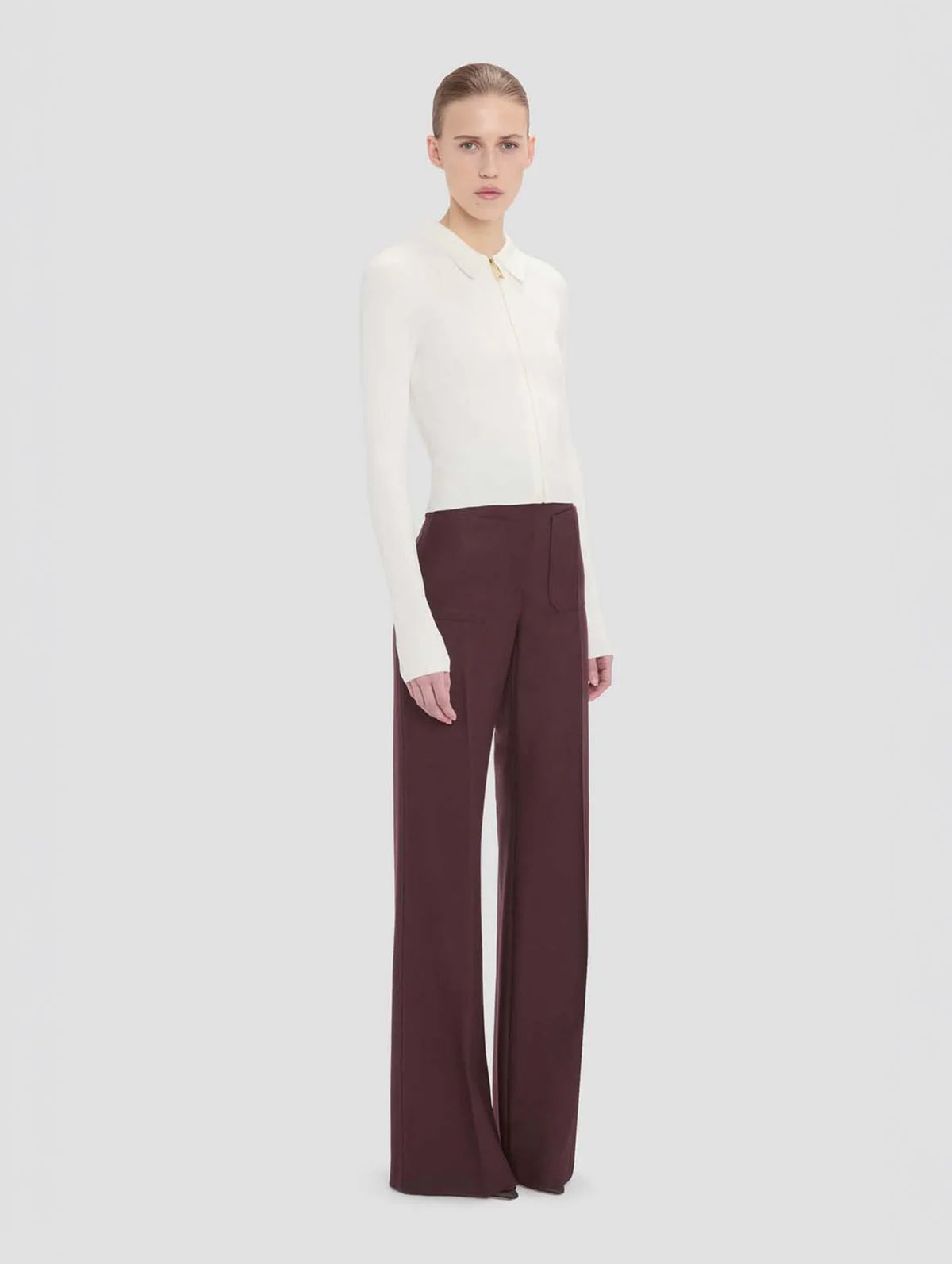 Alina Trouser in Acai