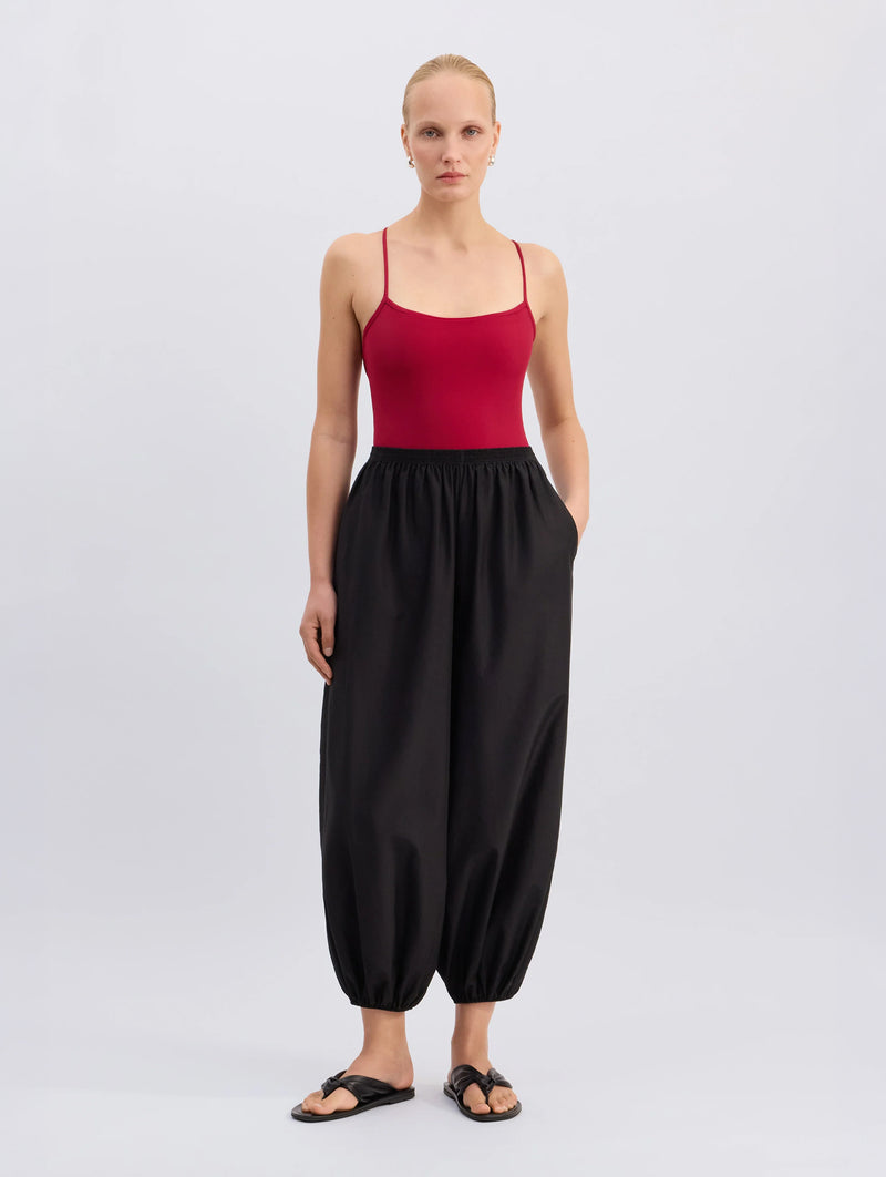 Almaya Balloon Pant in Black