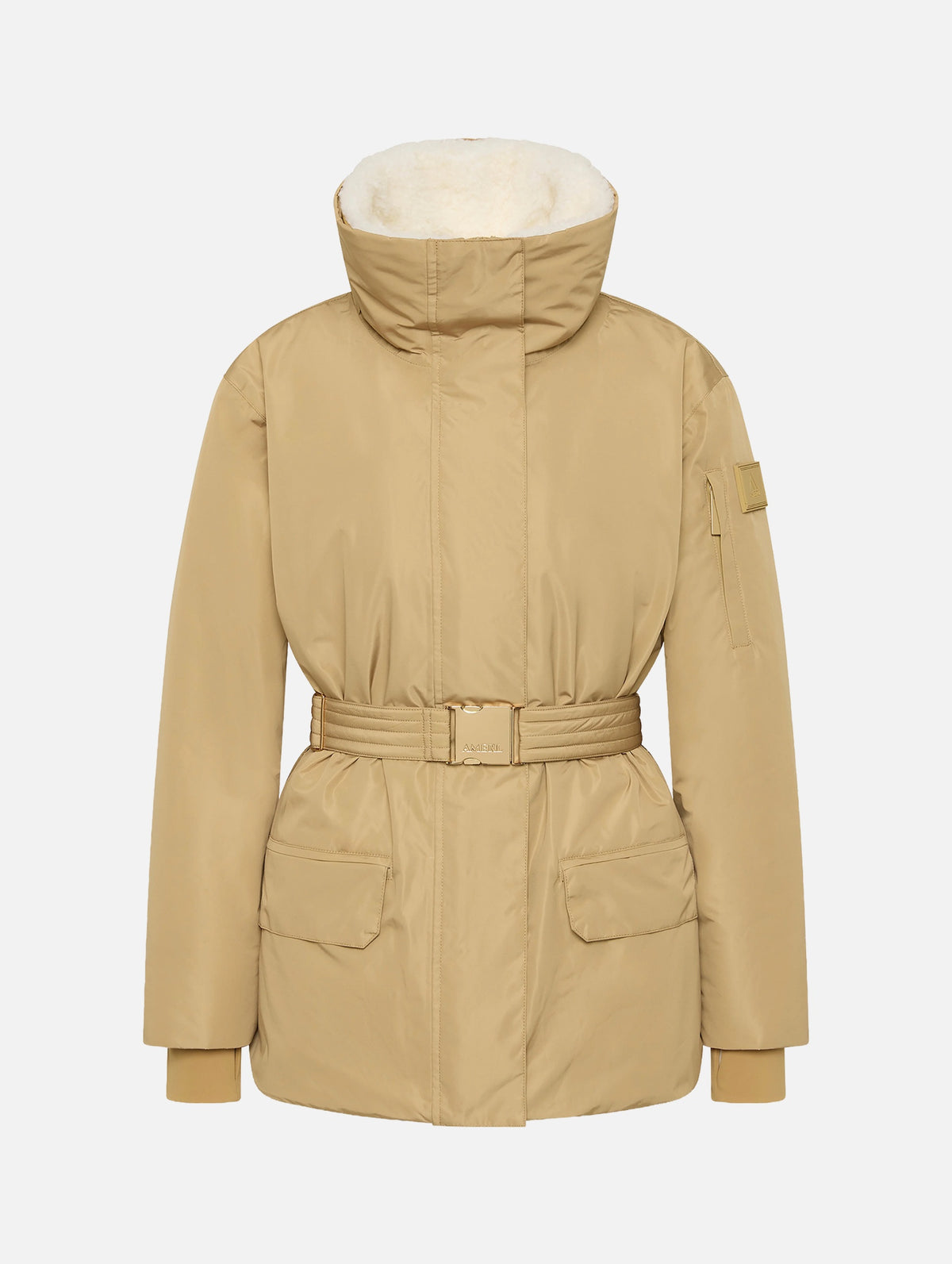 Aurora Ski Jacket in Tan