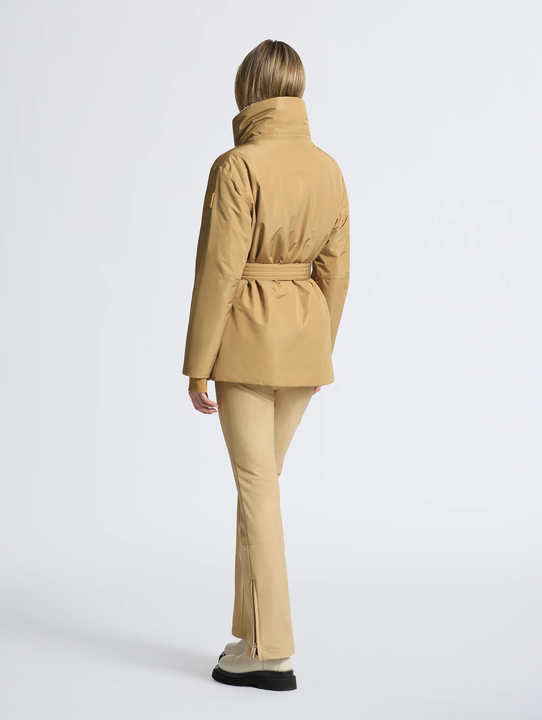 Aurora Ski Jacket in Tan