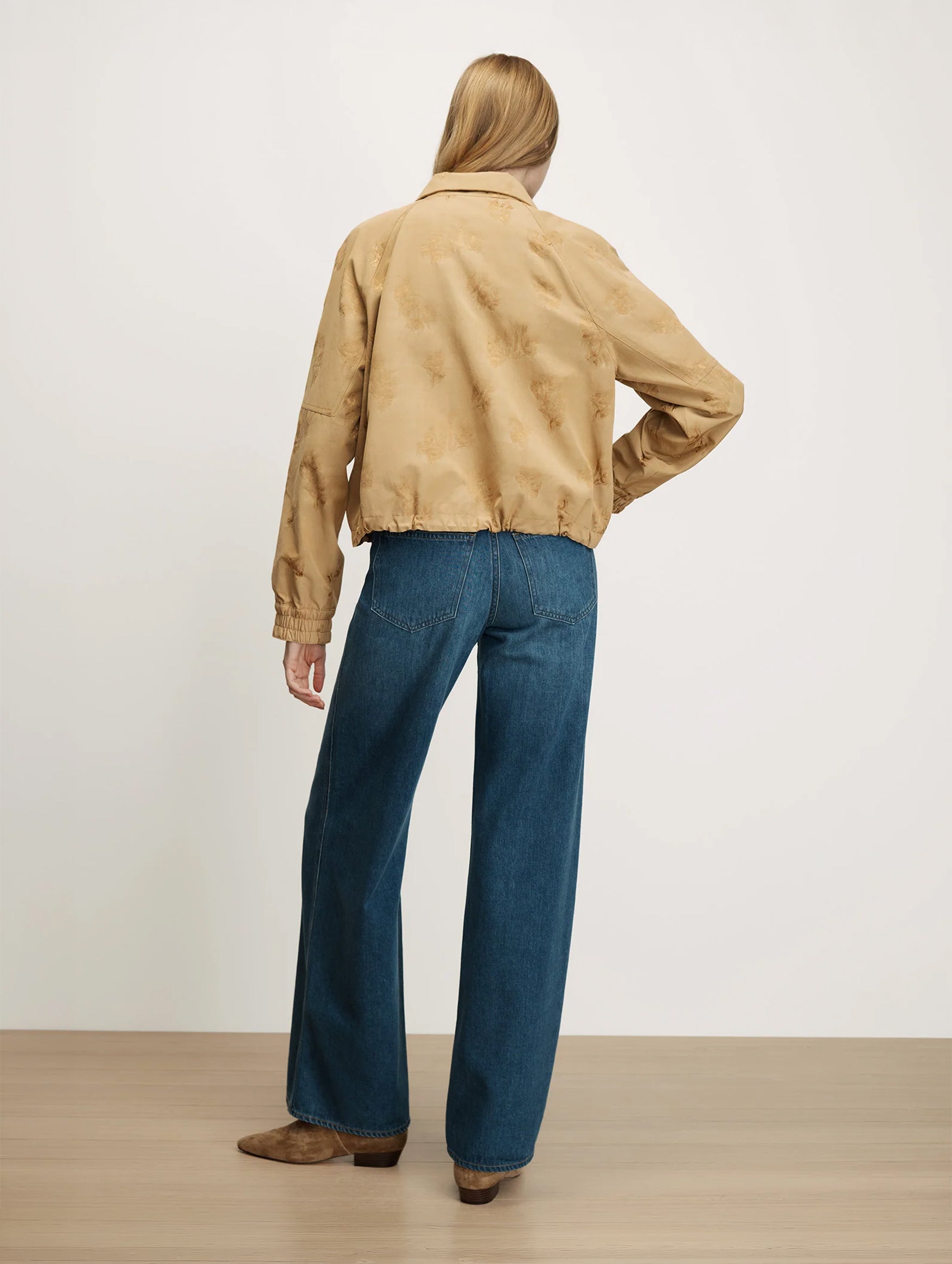 Ainsworth Jacquard Jacket in Sand