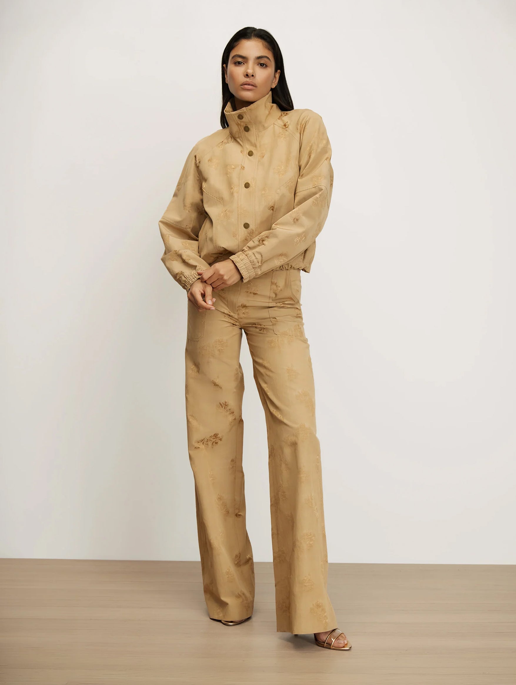 Ainsworth Jacquard Jacket in Sand