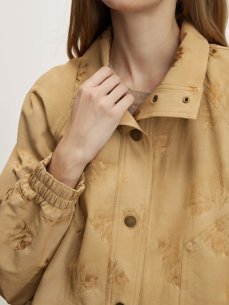 Ainsworth Jacquard Jacket in Sand