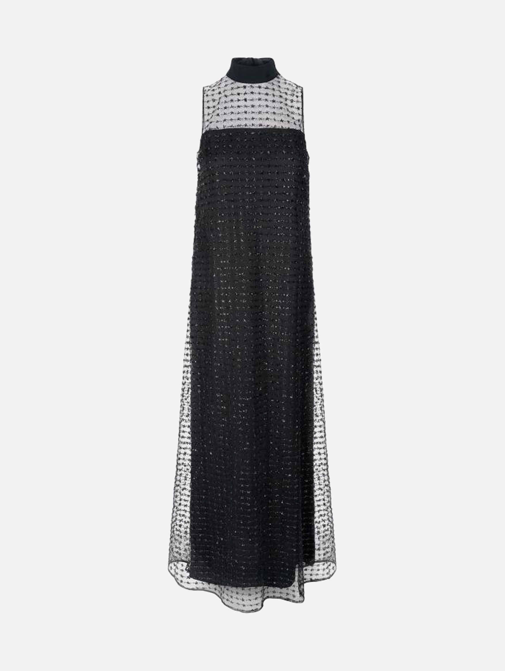 Albee Dress in Stardust Onyx