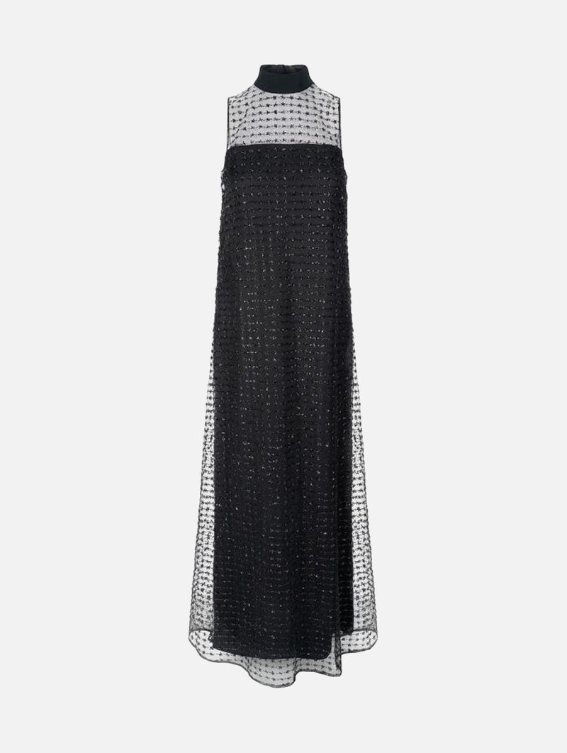 Albee Dress in Stardust Onyx