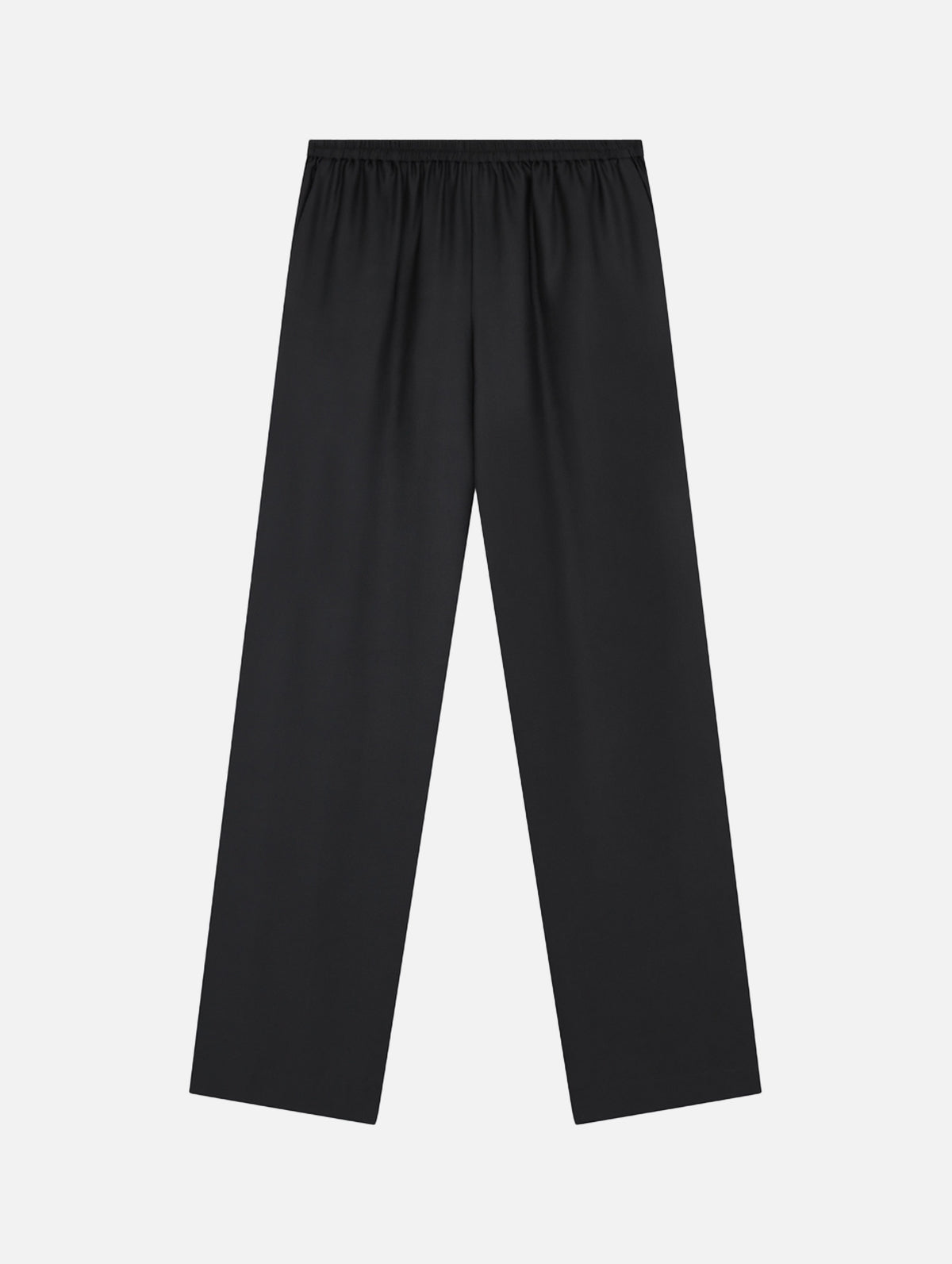 Alera Silk Pants in Black