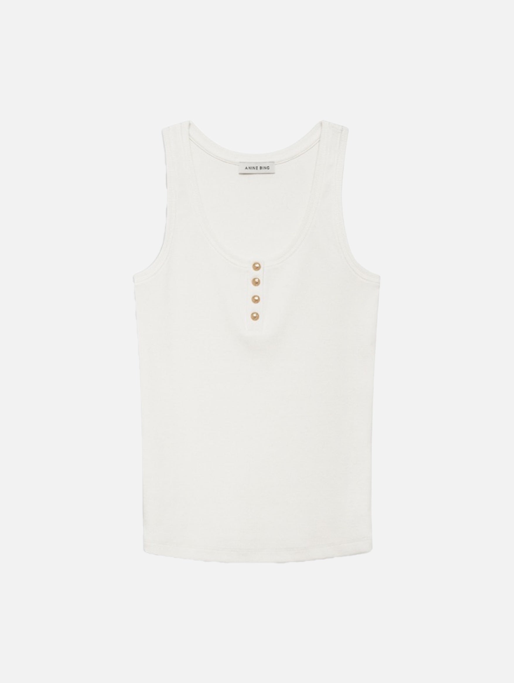 Alessia Tank in Ivory