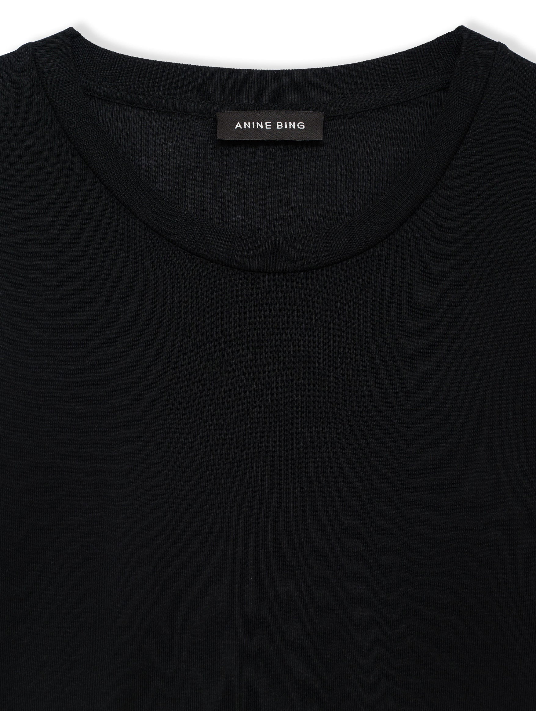 Amani Long Sleeve Tee in Black