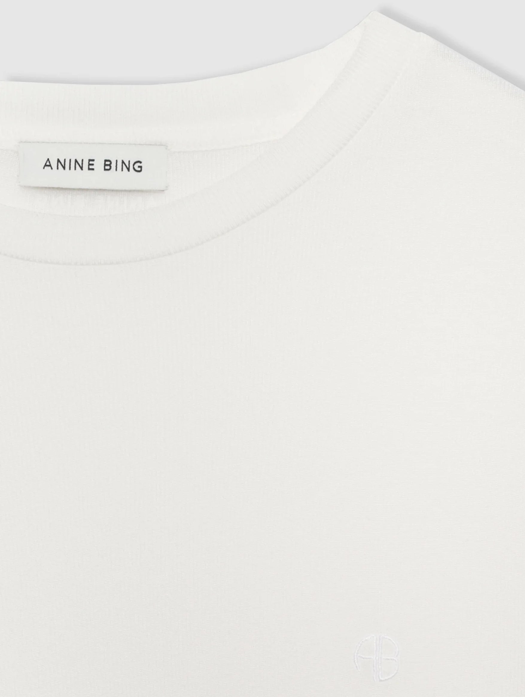 Amani Long Sleeve Tee in Ivory