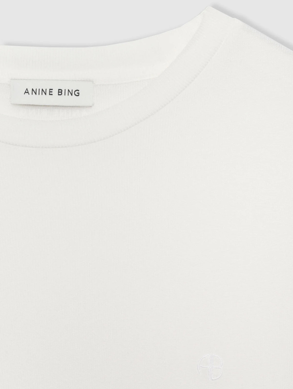 Amani Long Sleeve Tee in Ivory