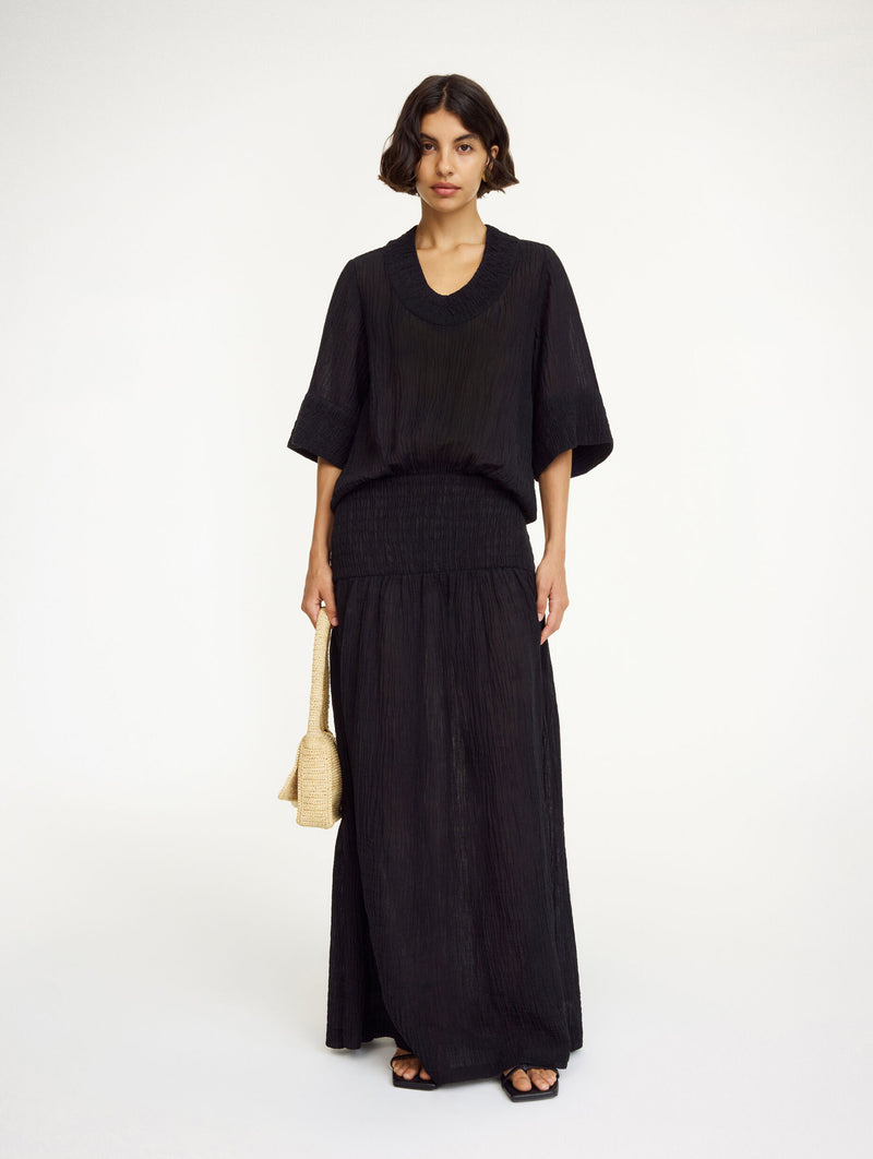 Anais Maxi Dress in Black