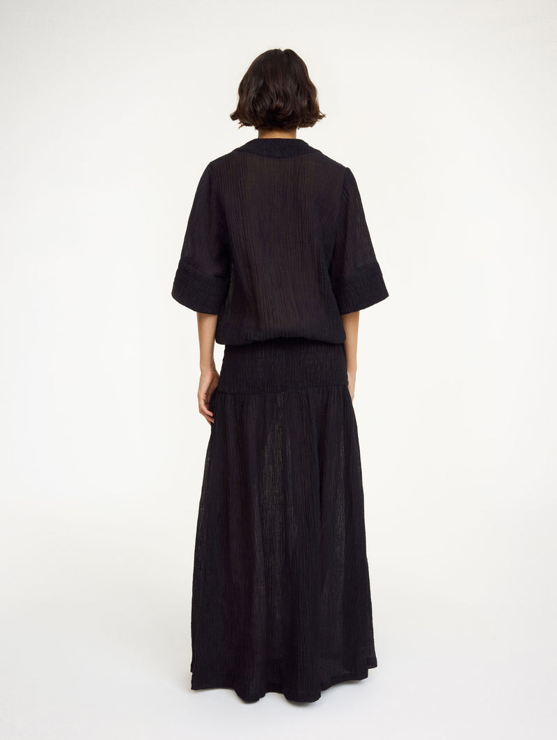 Anais Maxi Dress in Black