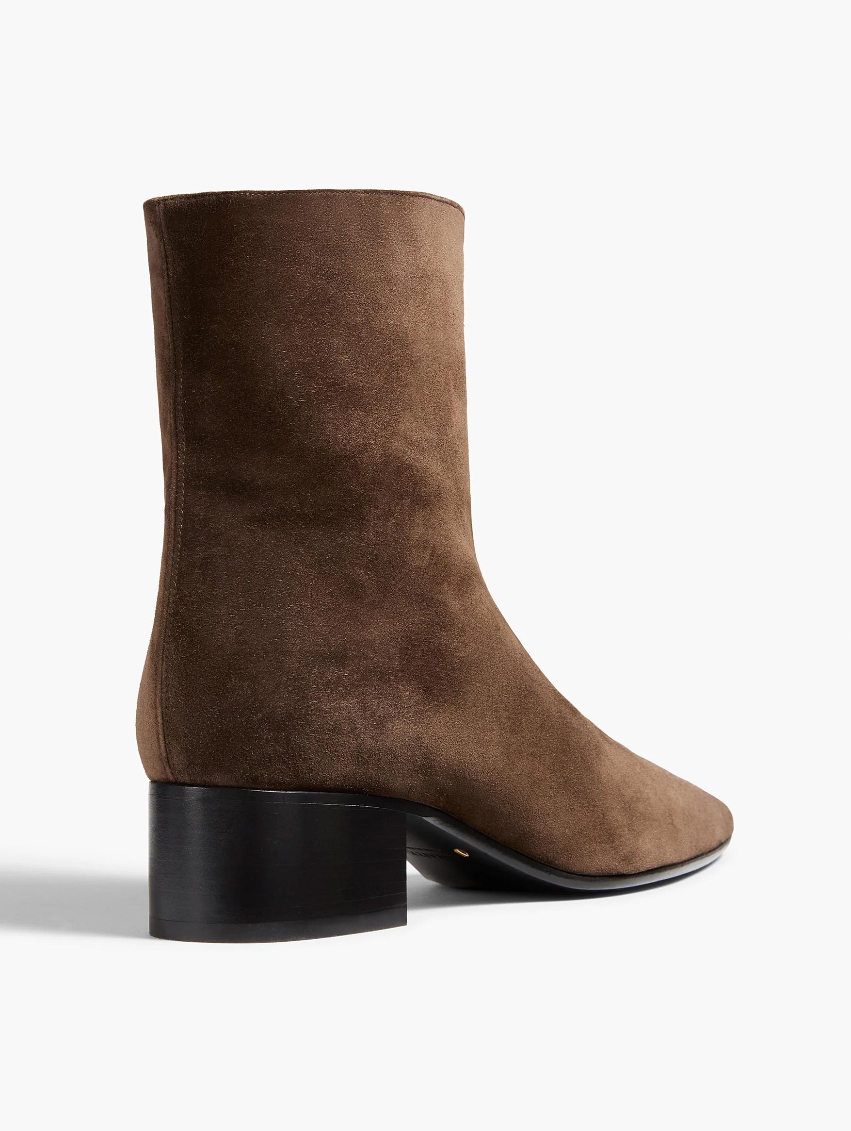 Andee Ankle Boot in Ebano Suede