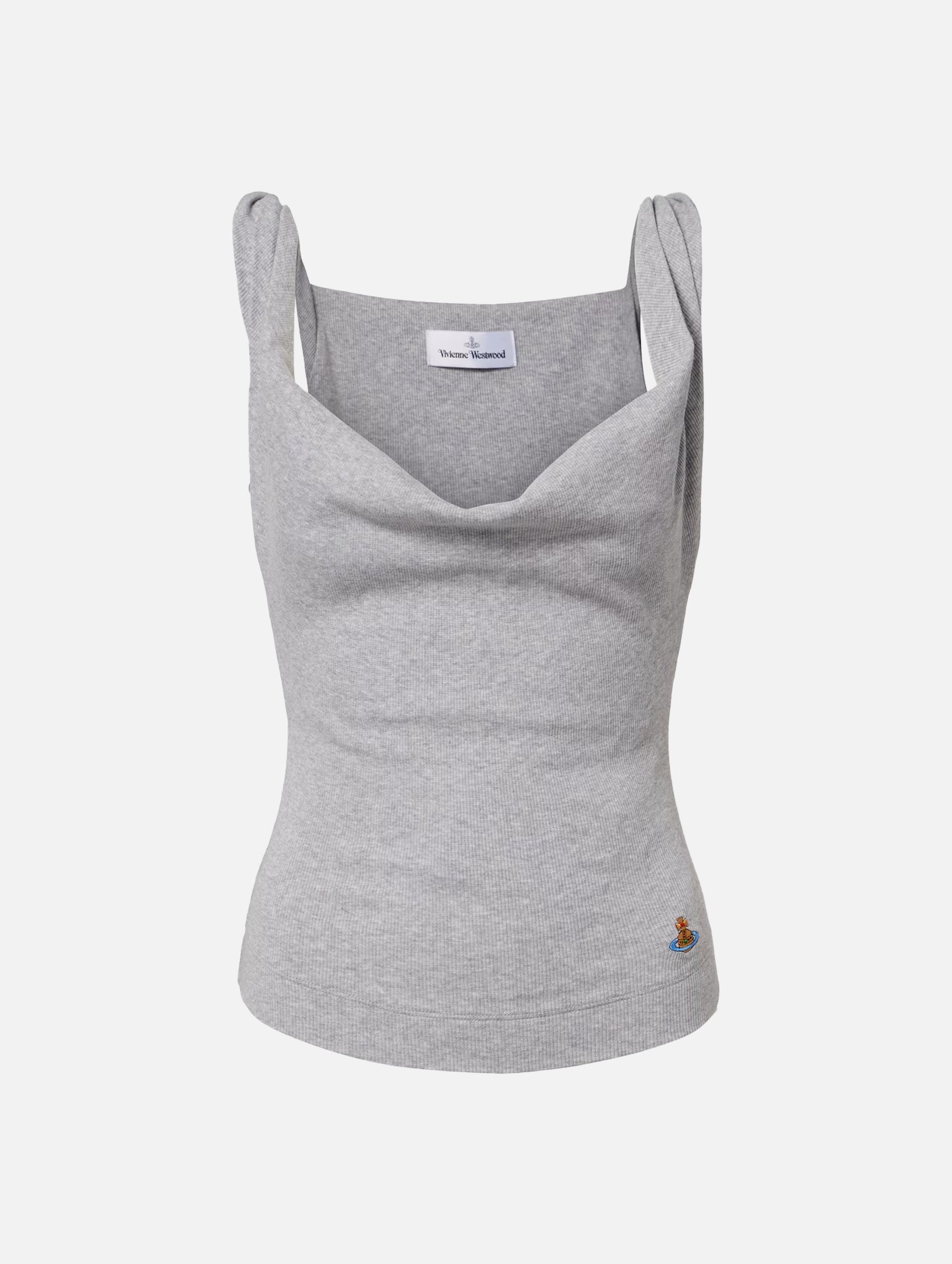 Anna Top in Grey Melange