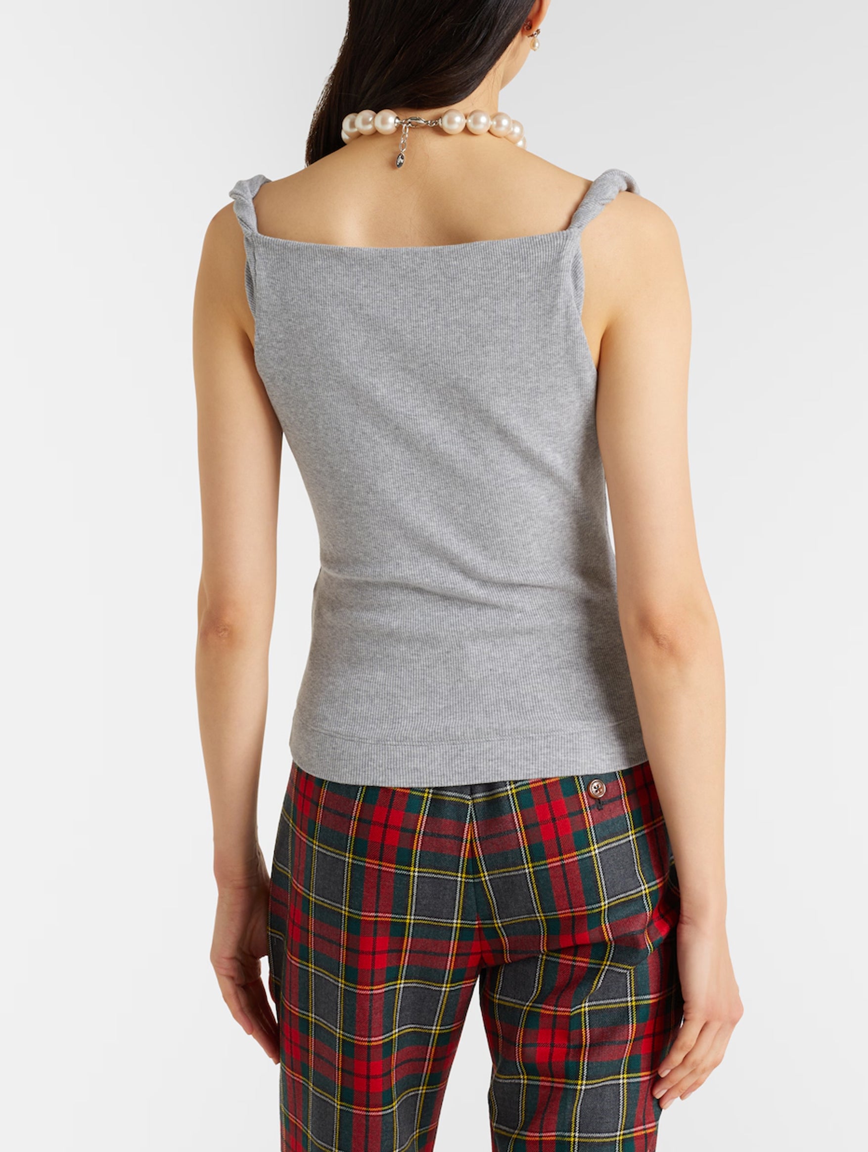 Anna Top in Grey Melange