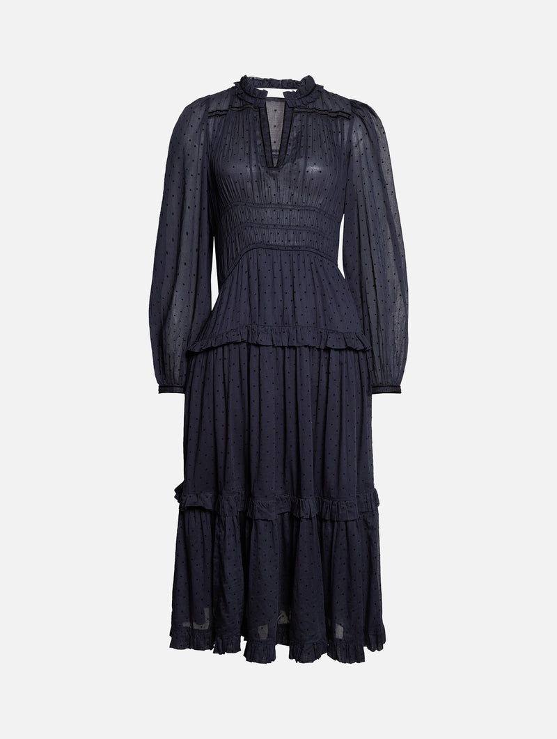 Ardelle Cotton Dress in Nightfall