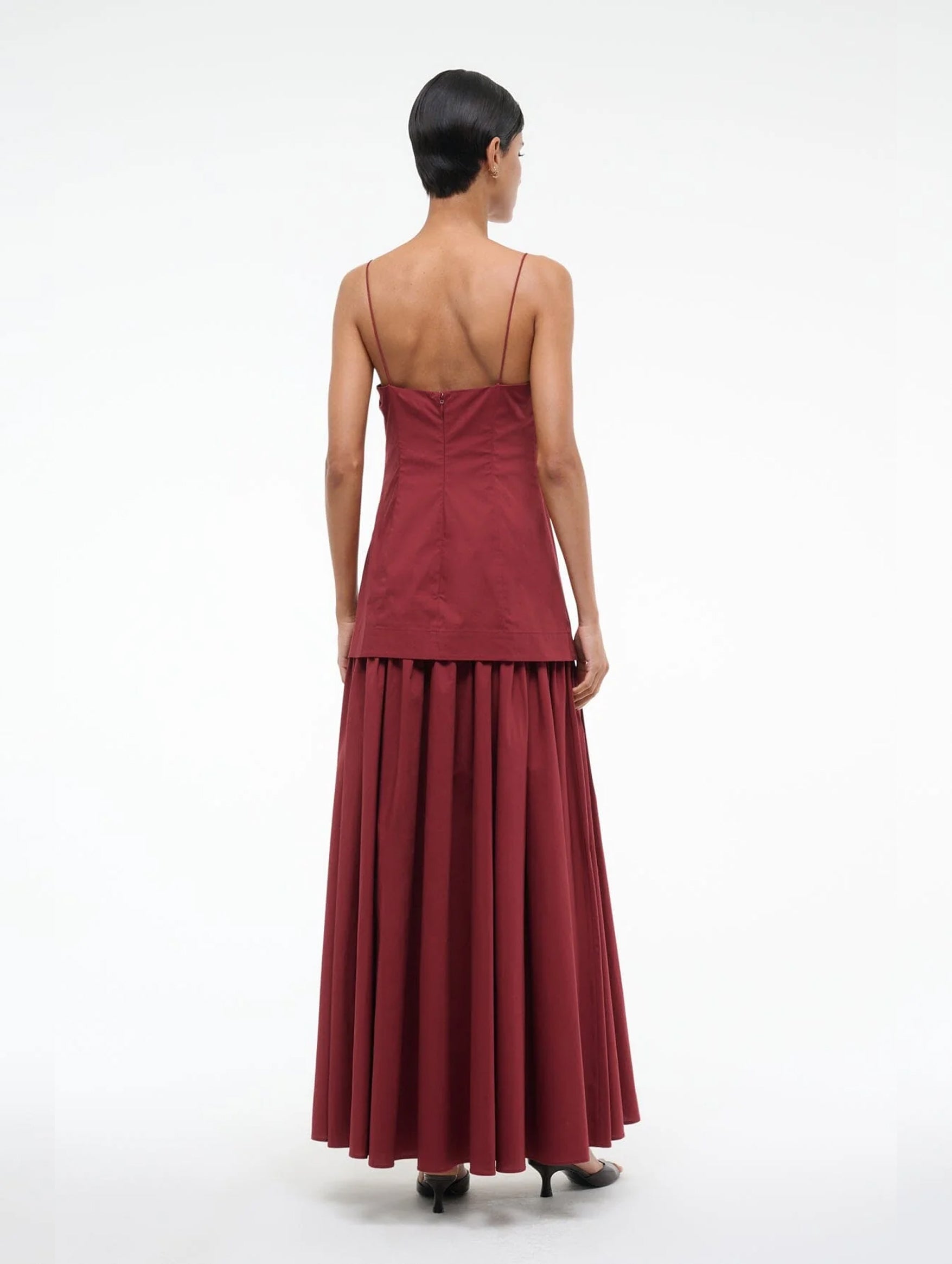 Ari Dress in Sangria