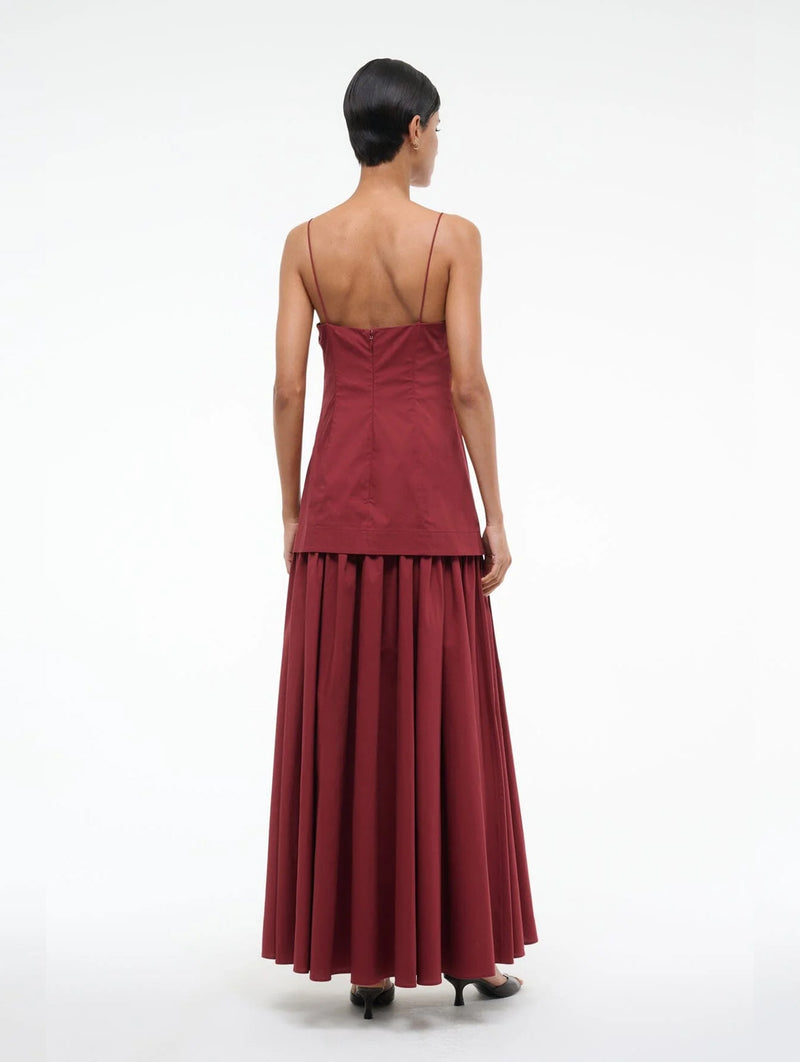 Ari Dress in Sangria
