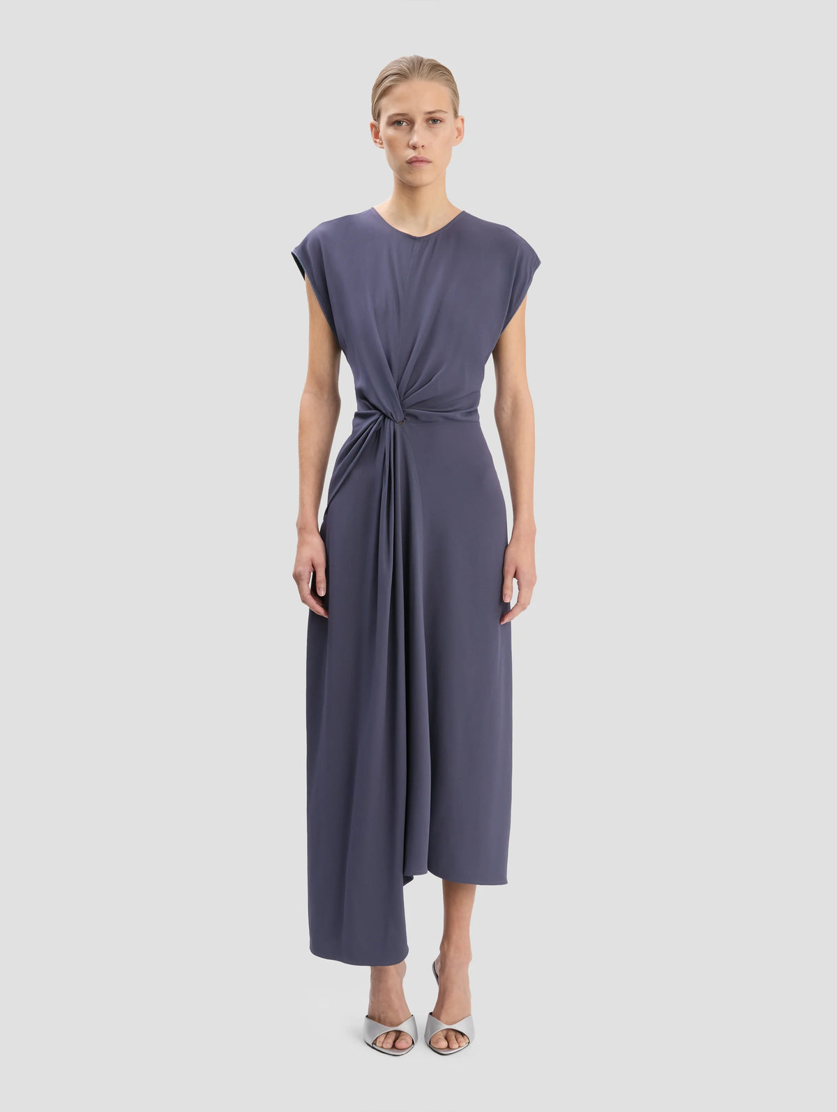 Aria Midi Dress in Eclipse