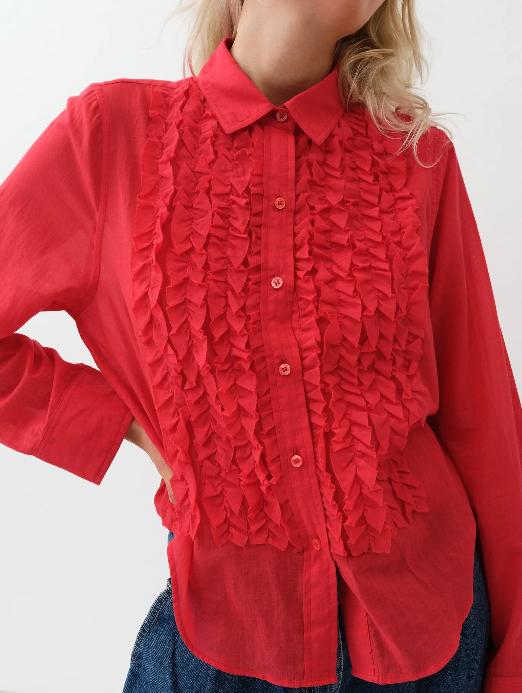 Auro Shirt in Red