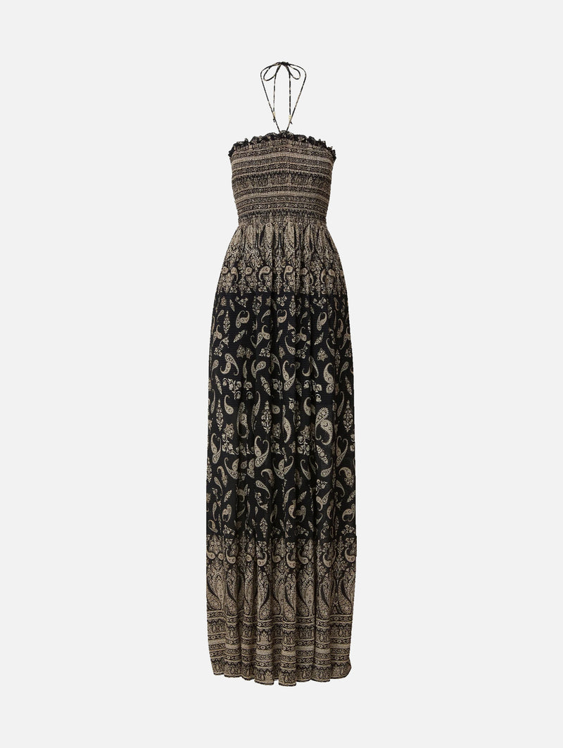 Ayanna Dress in Black Multi
