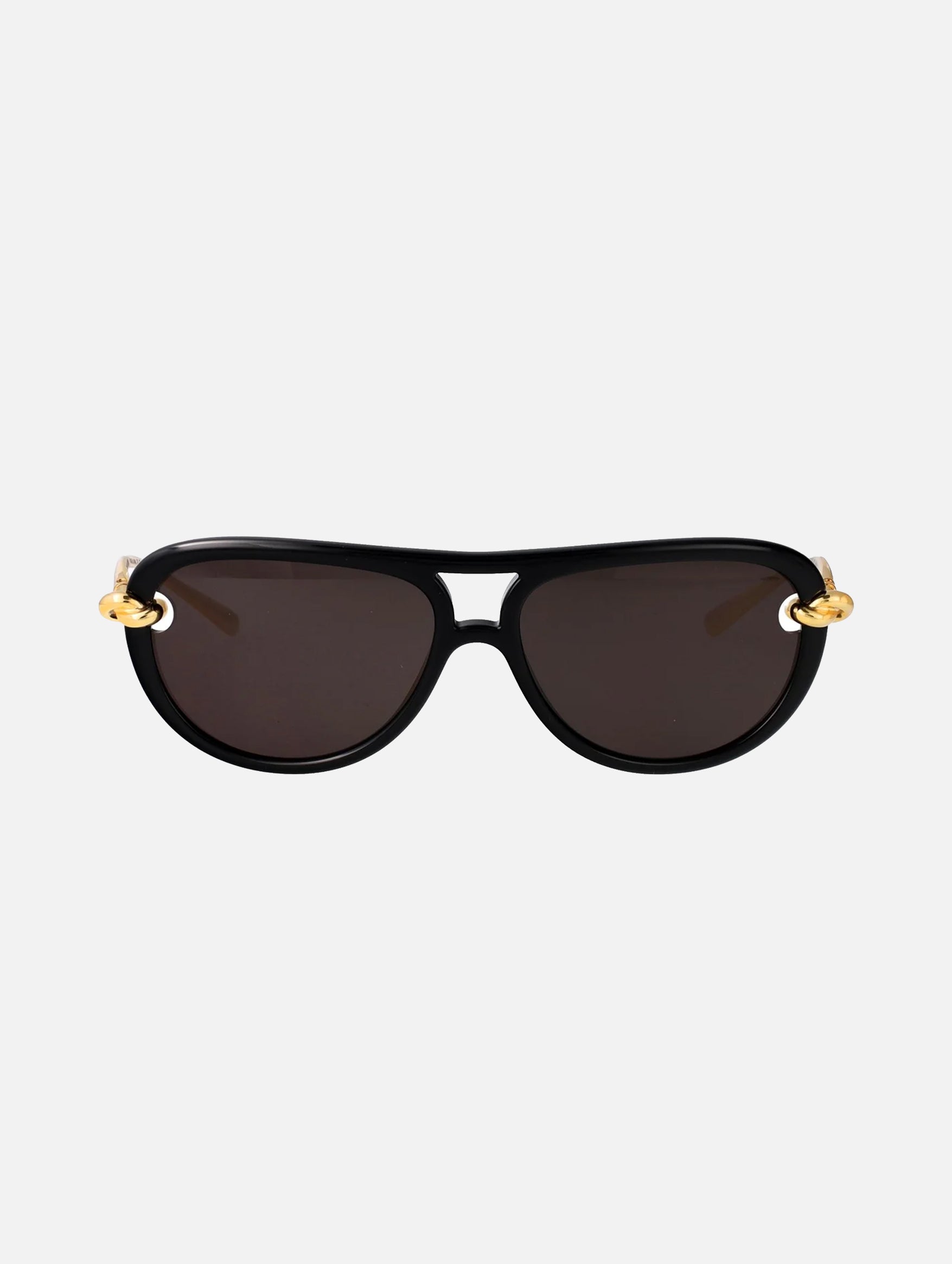 BV1418S005 Aviator Sunglasses in Black