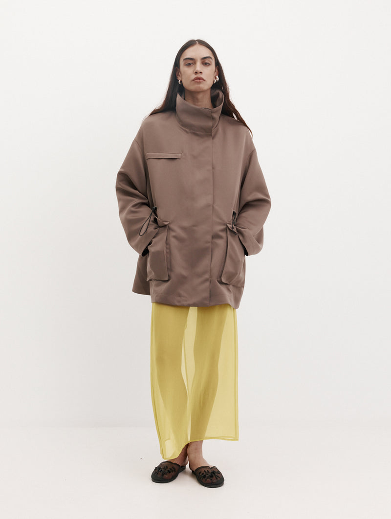 Balmoral Parka in Mousse