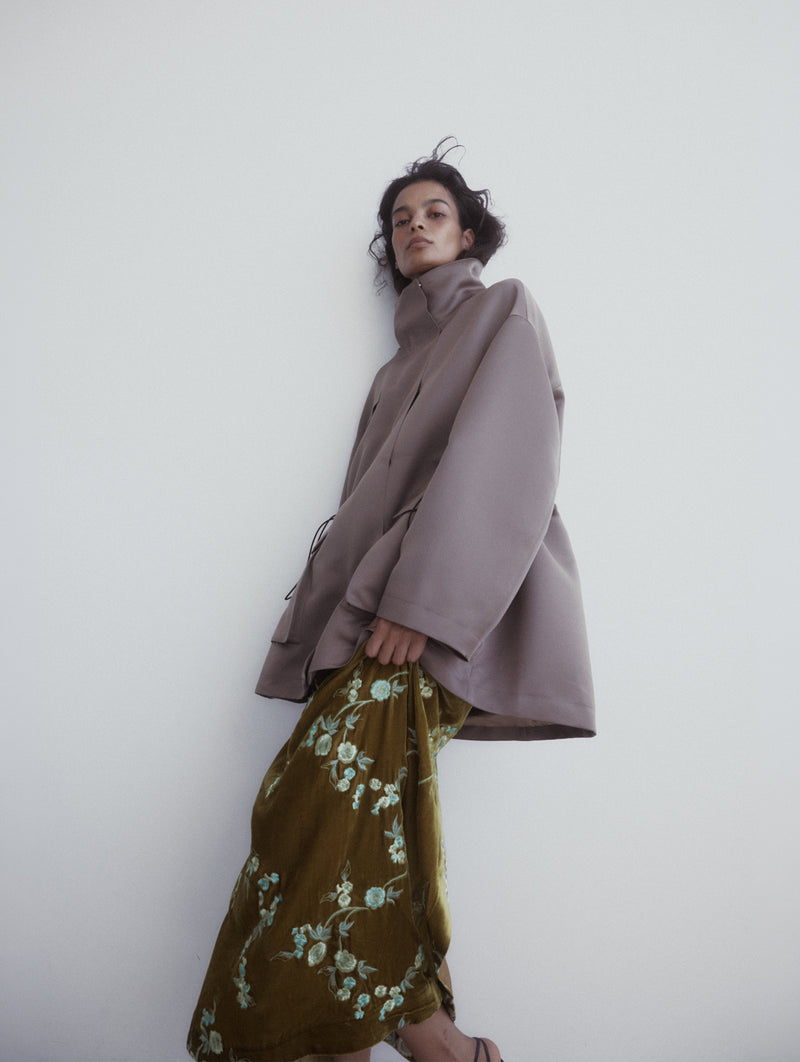 Balmoral Parka in Mousse