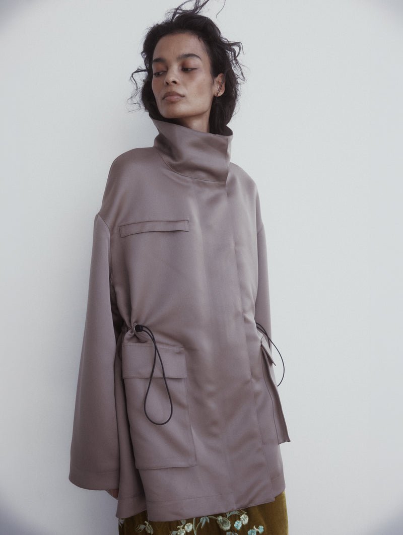 Balmoral Parka in Mousse