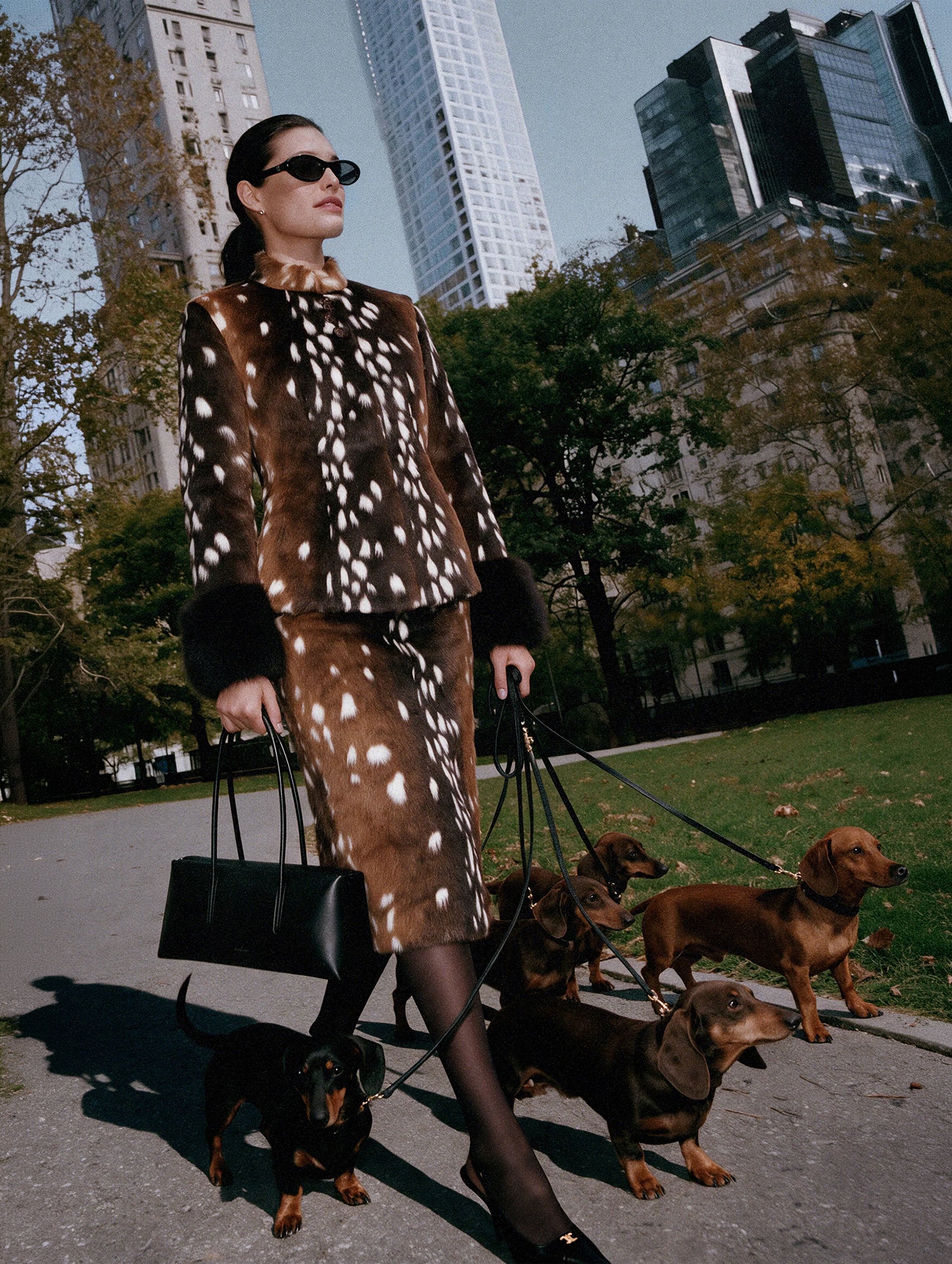 Bambi Jacket in Deer Print