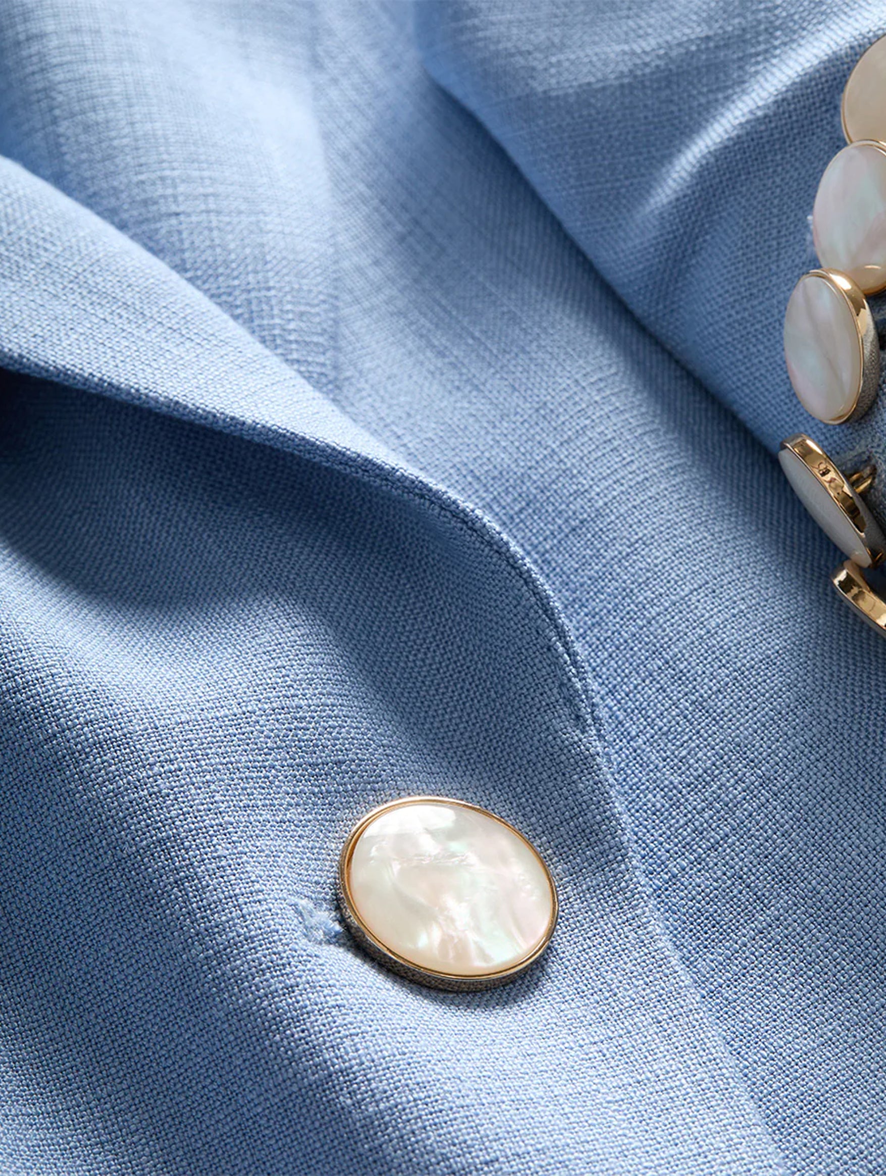 Battista Dickey Blazer in Bluebell