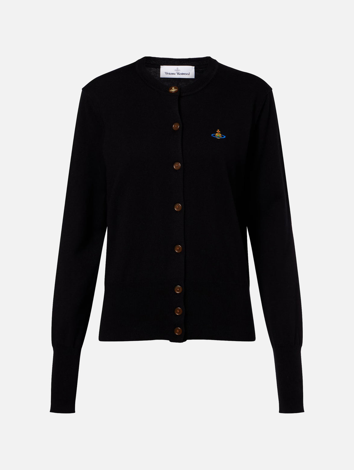 Bea Cotton and Cashmere Cardigan in Black