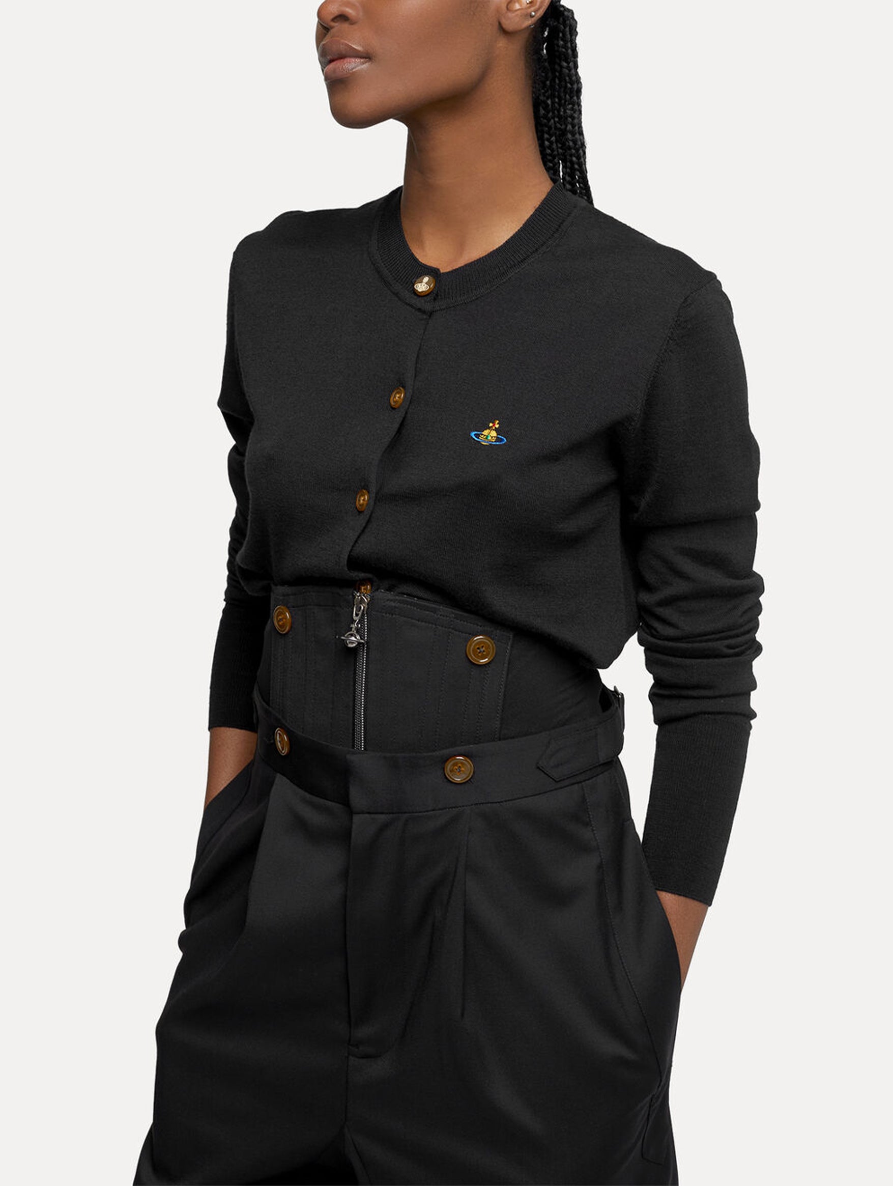 Bea Cardigan in Black