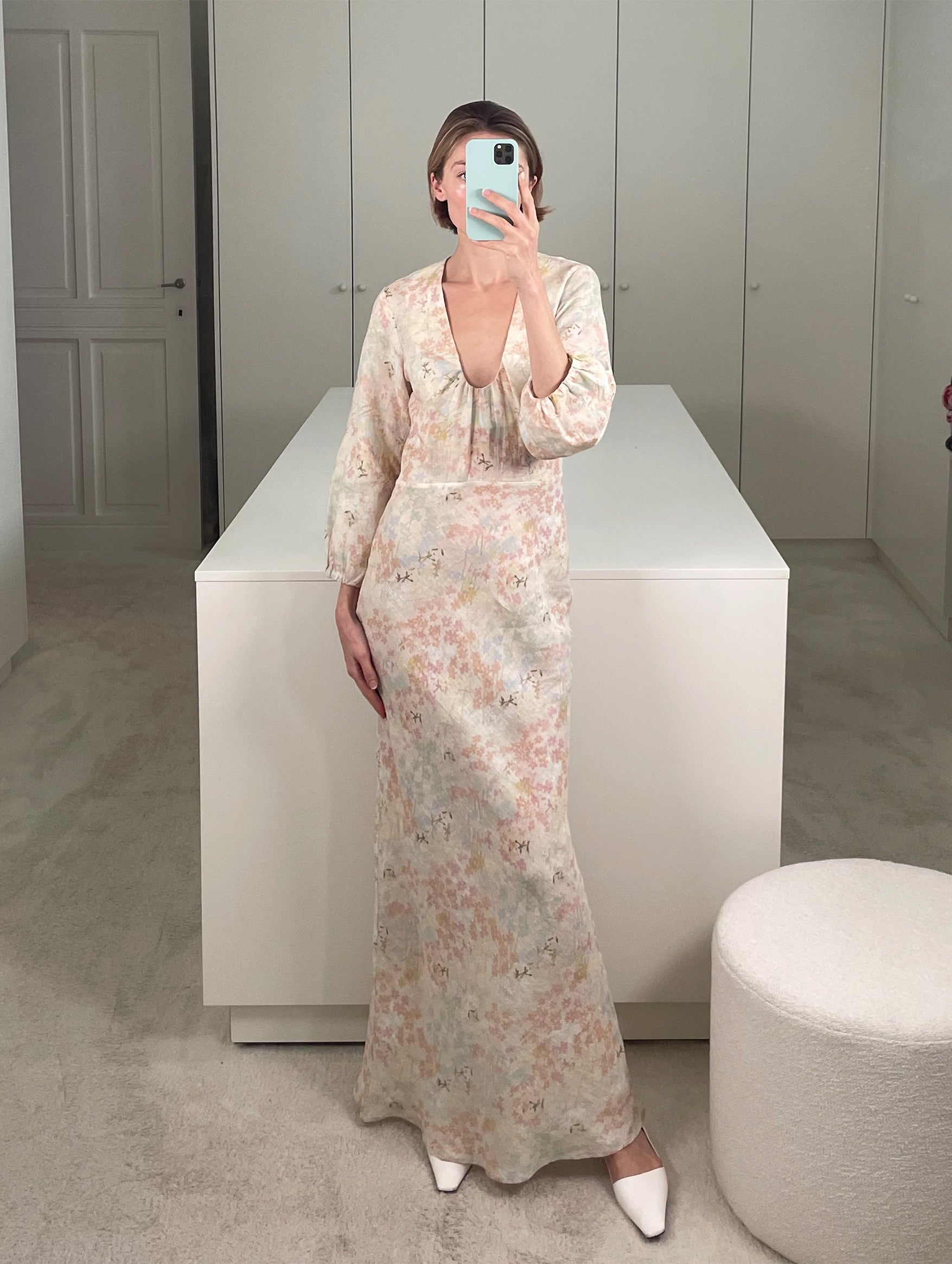 Beau Dress in Jasmin Butter