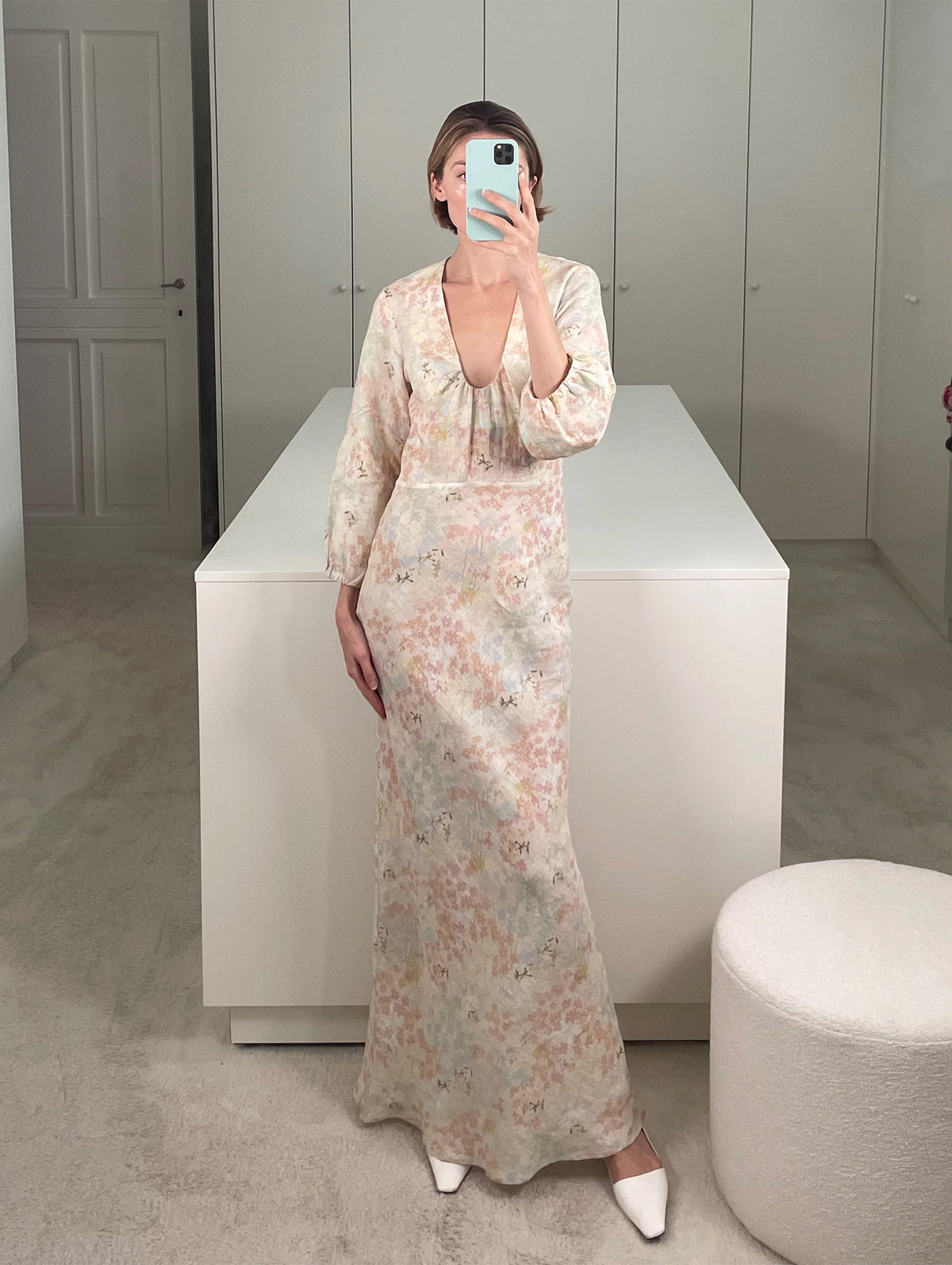 Beau Dress in Jasmin Butter