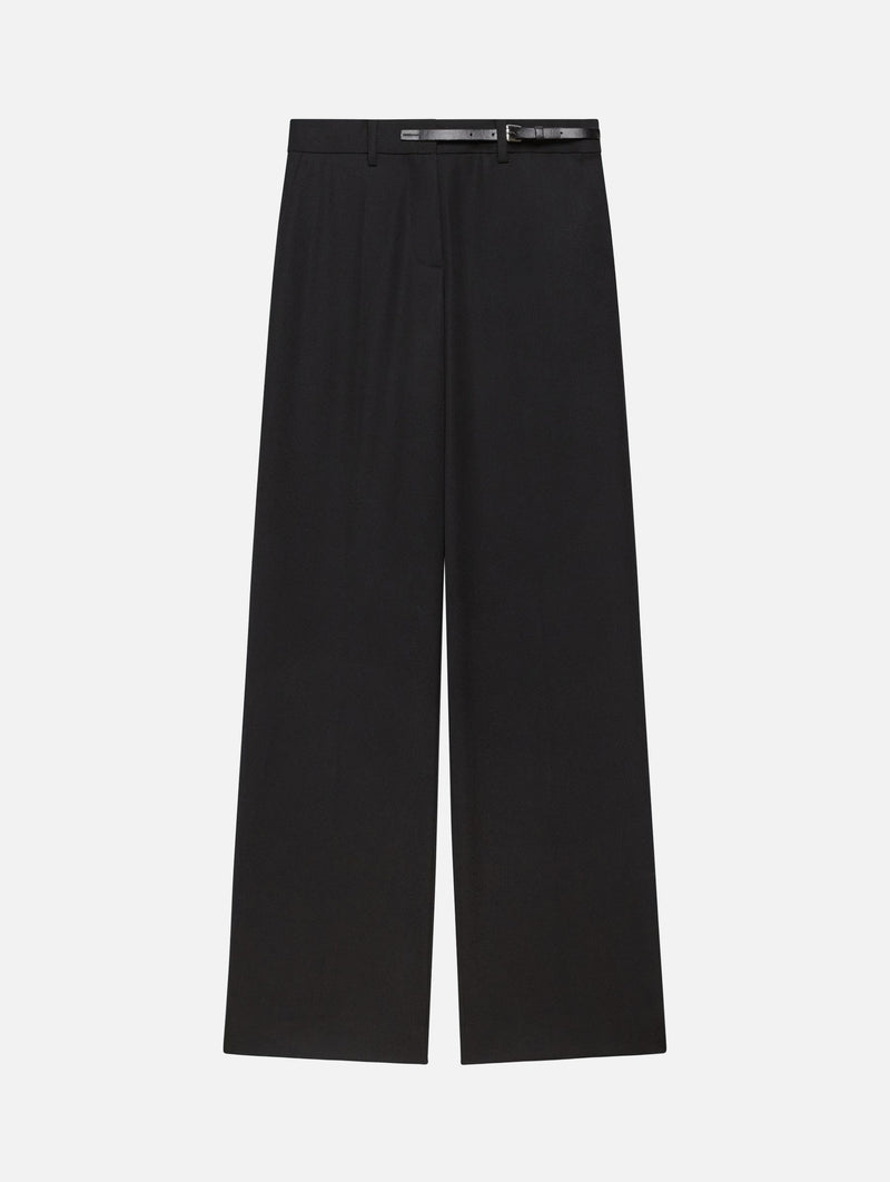 Belted Trouser in Black