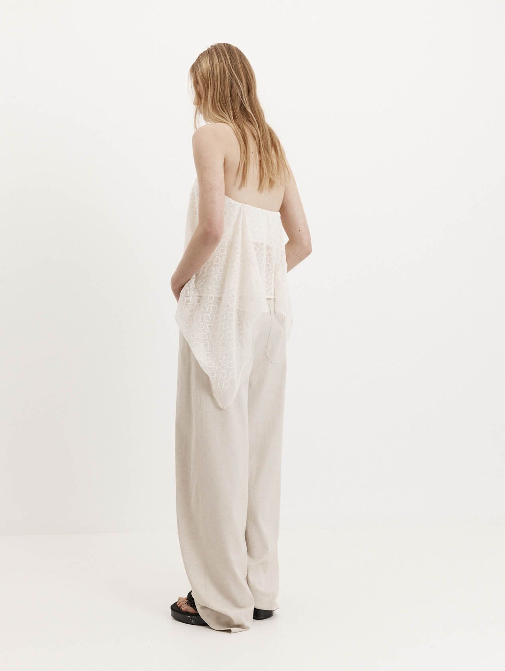 Beru Top in Ivory SIlk