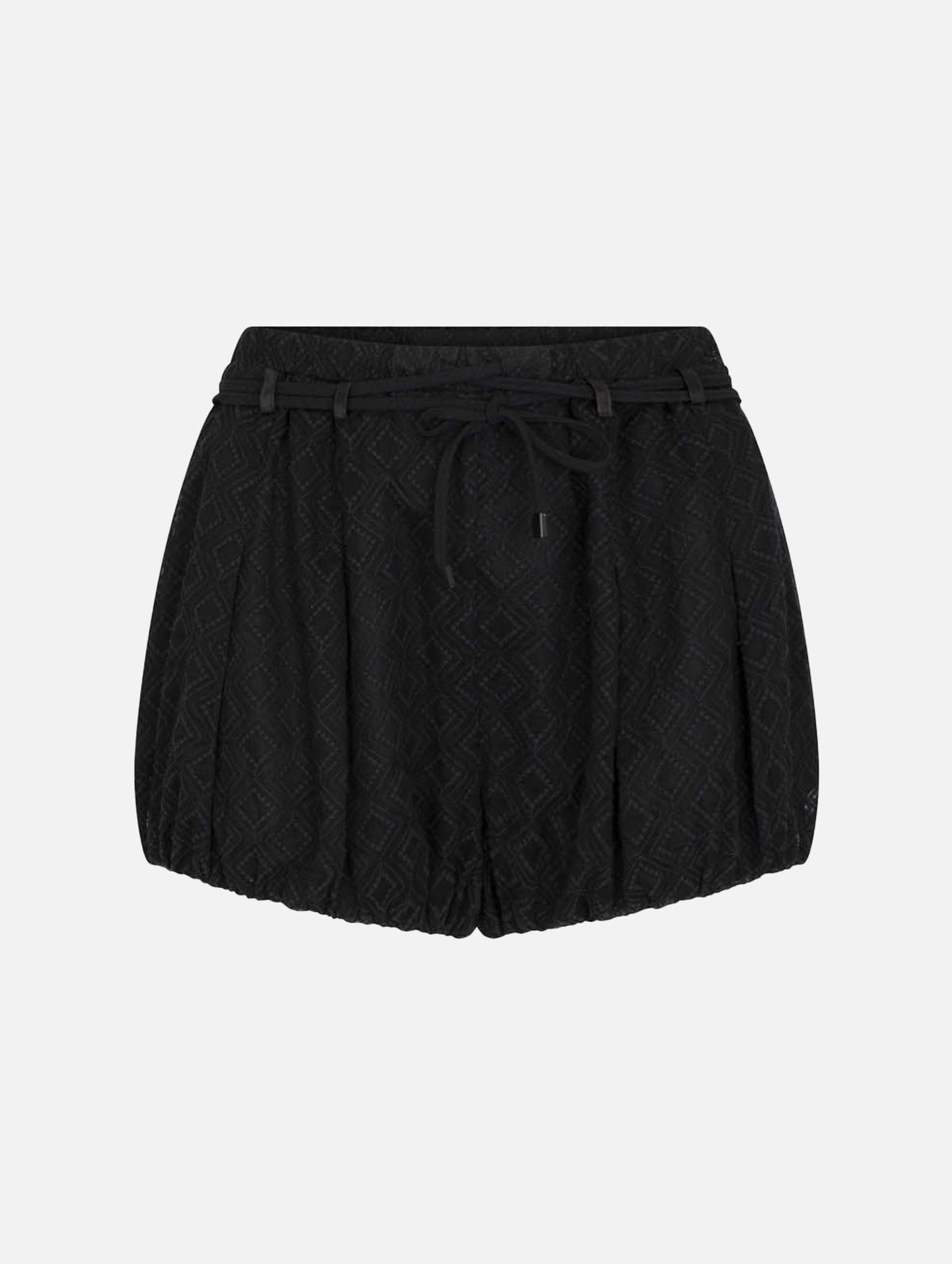 Bloomers in Black Silk
