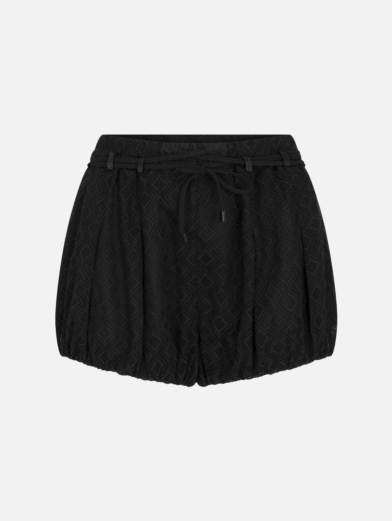 Bloomers in Black Silk