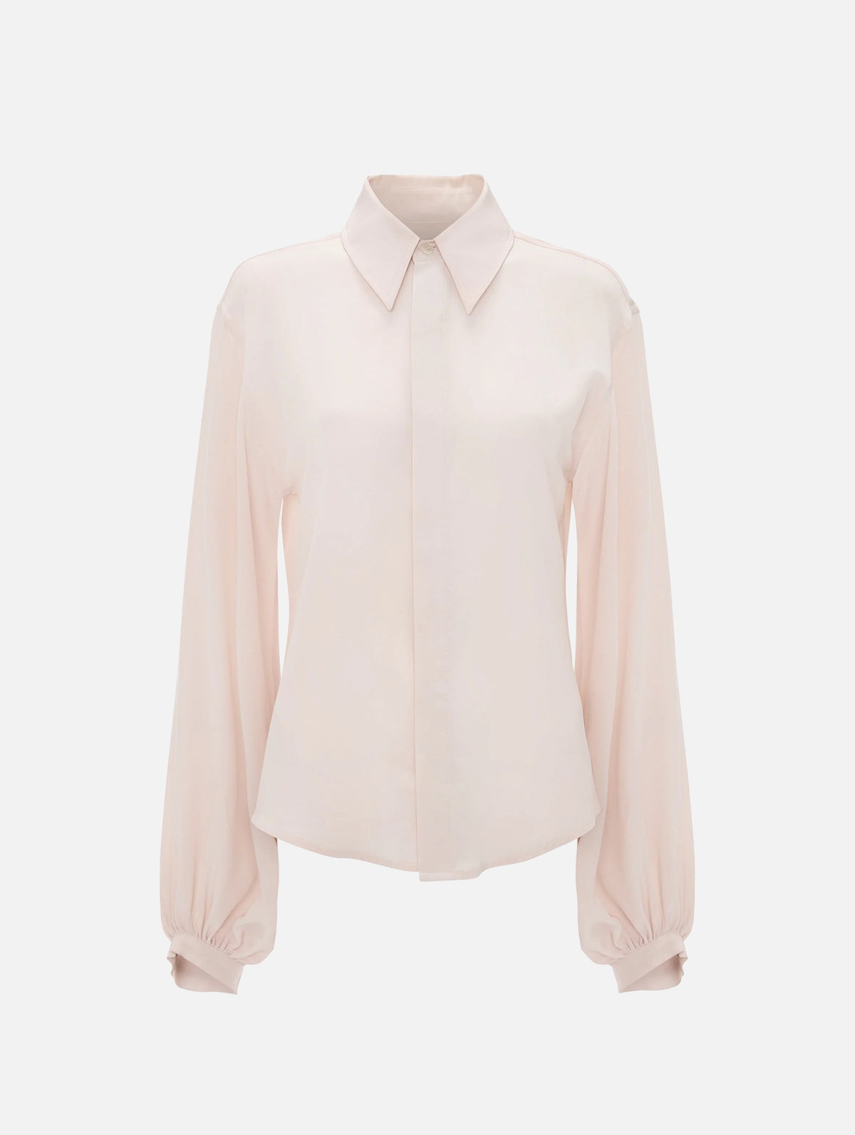 Blouson Sleeve Blouse in Blush