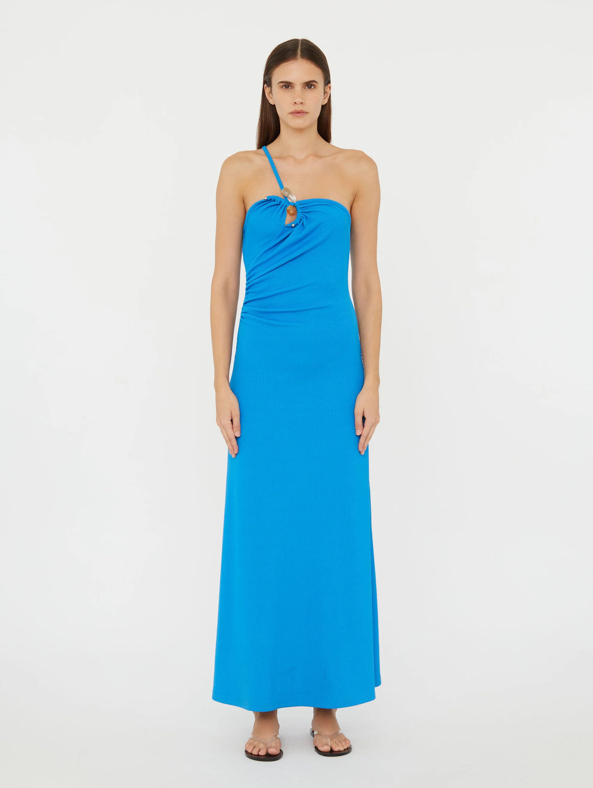 Concave Stone Cami Dress in Boston Blue