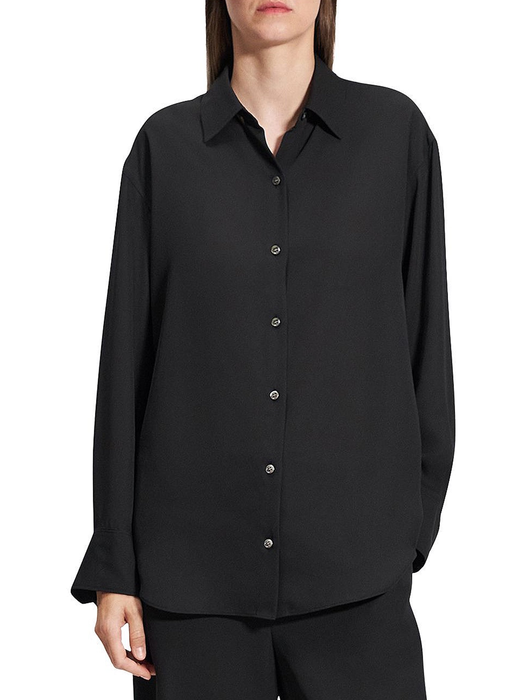 Boyfriend Shirt in Black