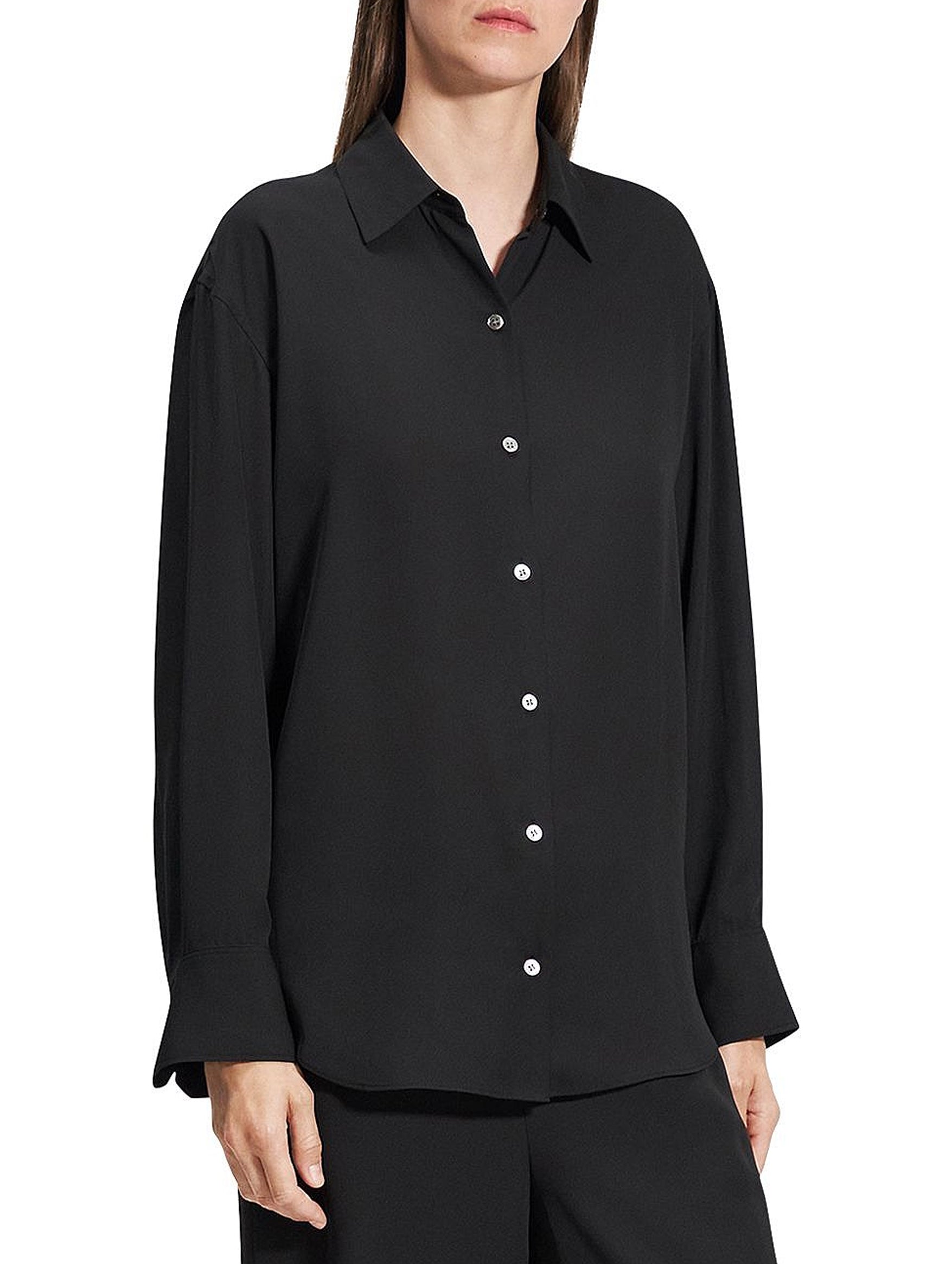 Boyfriend Shirt in Black