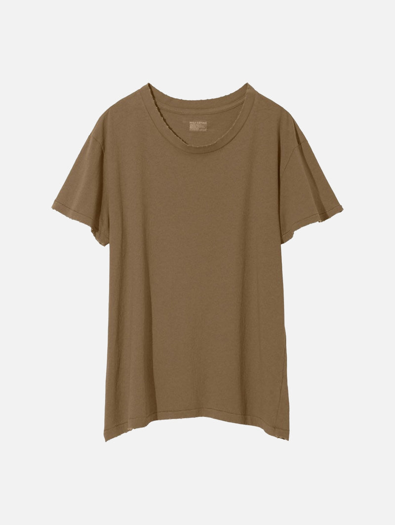 Brady Cotton Tee in Army Green