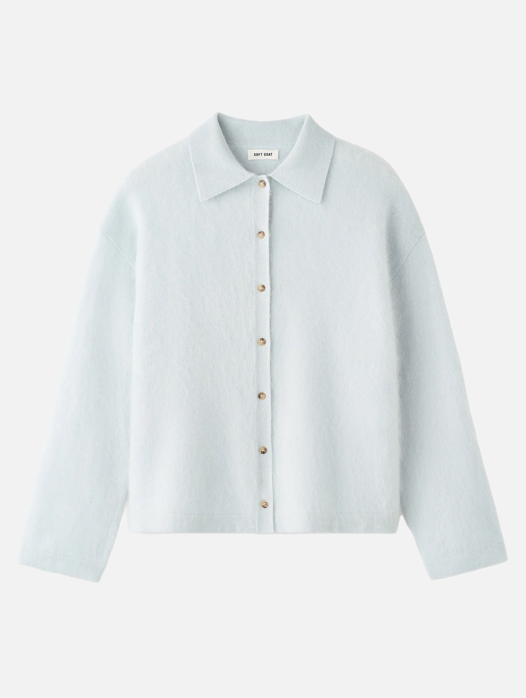 Brushed Shirt in Ice Blue