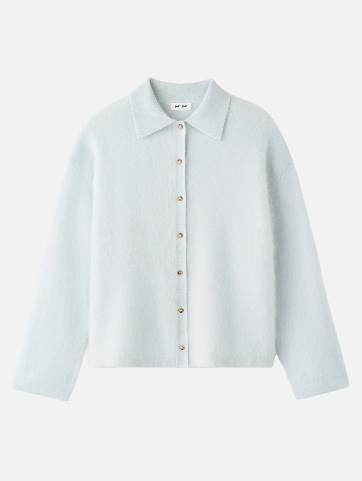 Brushed Shirt in Ice Blue
