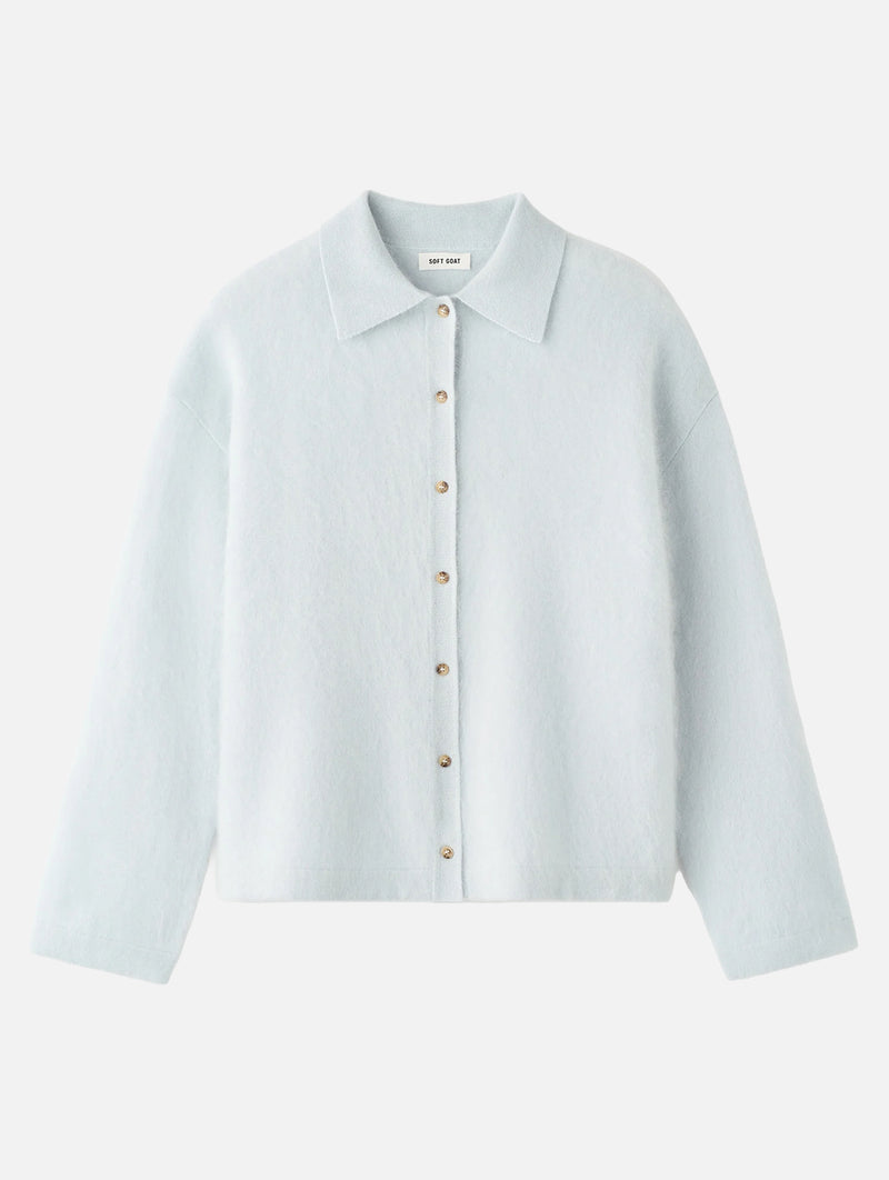 Brushed Shirt in Ice Blue